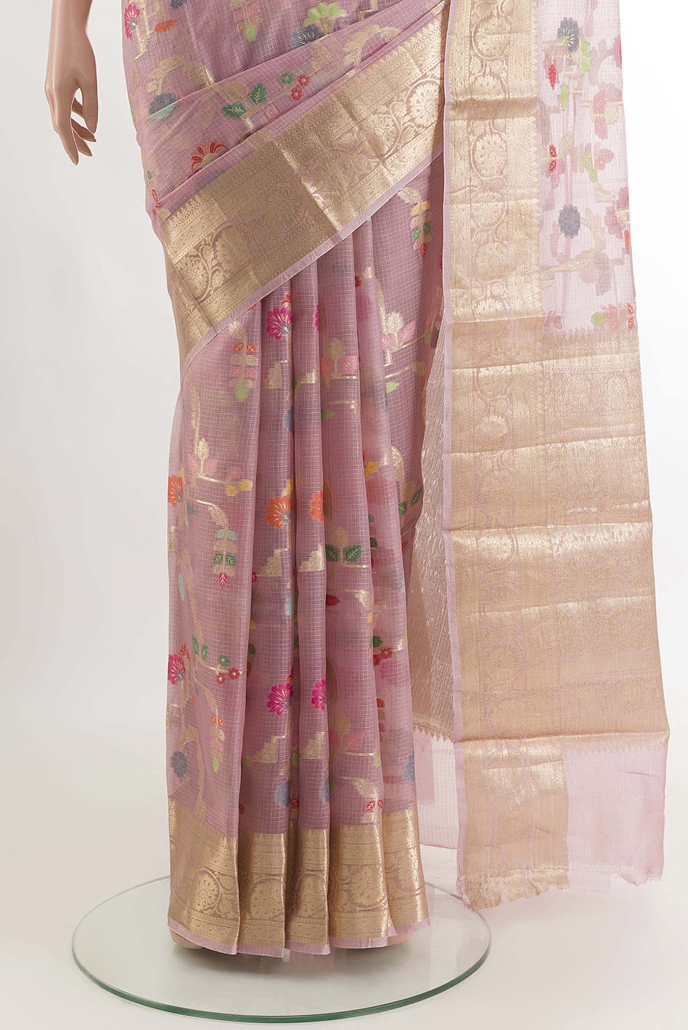 pleats pallu
