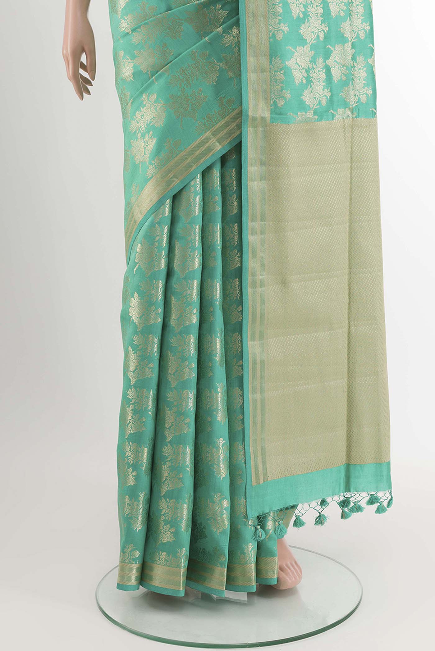 pleats pallu