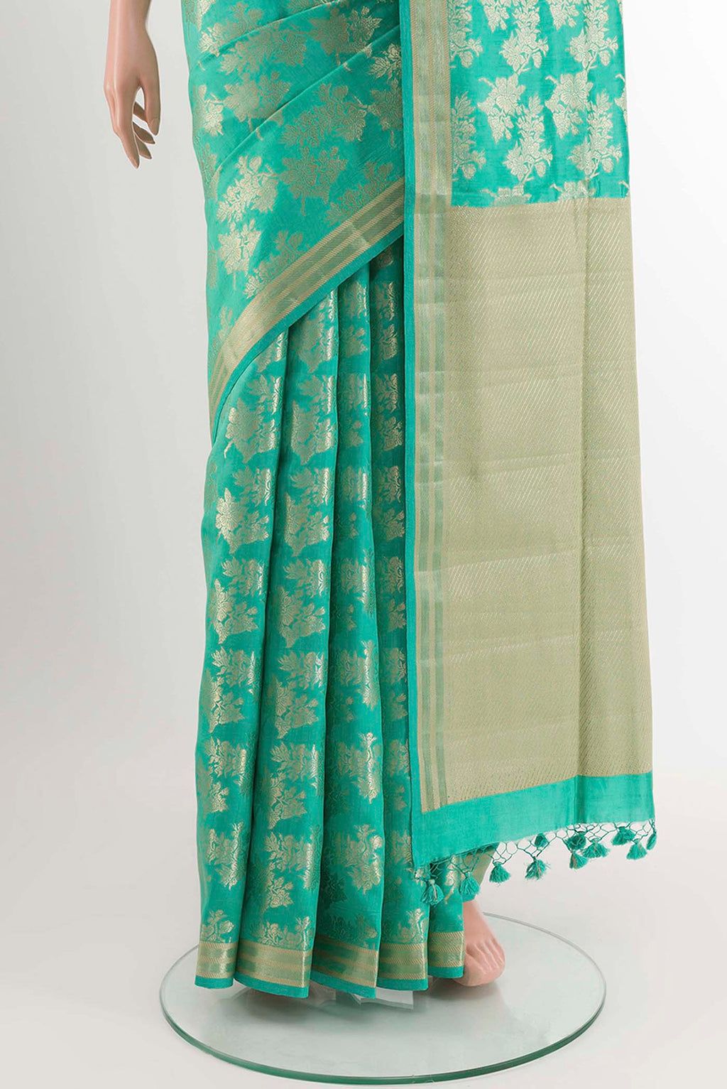 pleats pallu