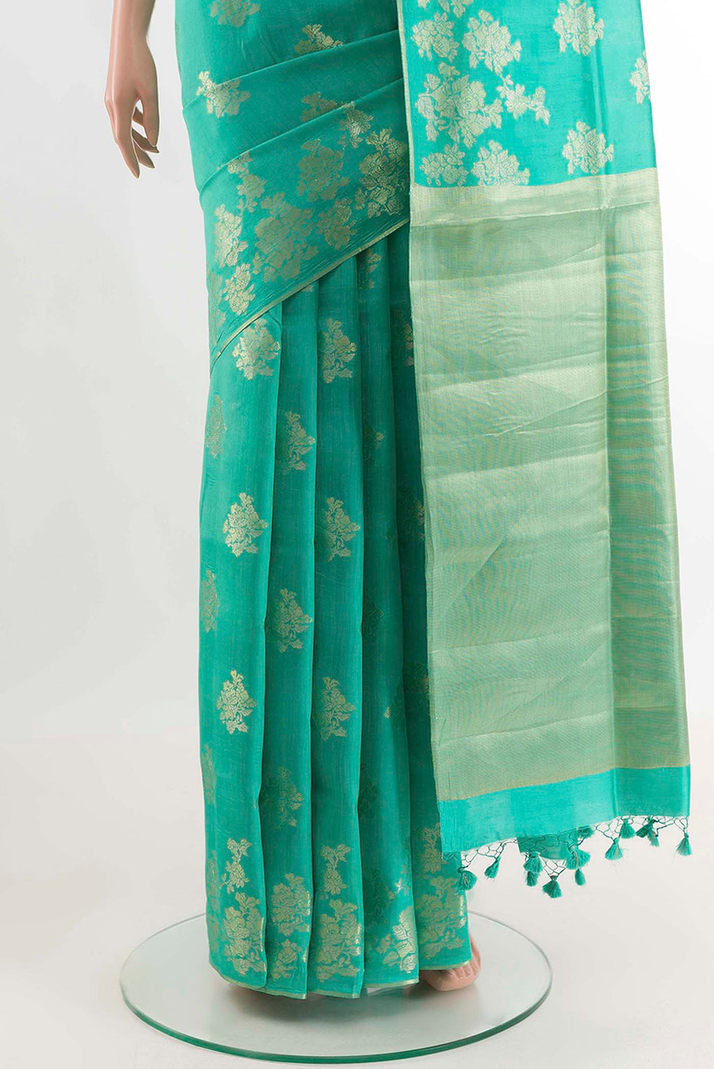 pleats pallu