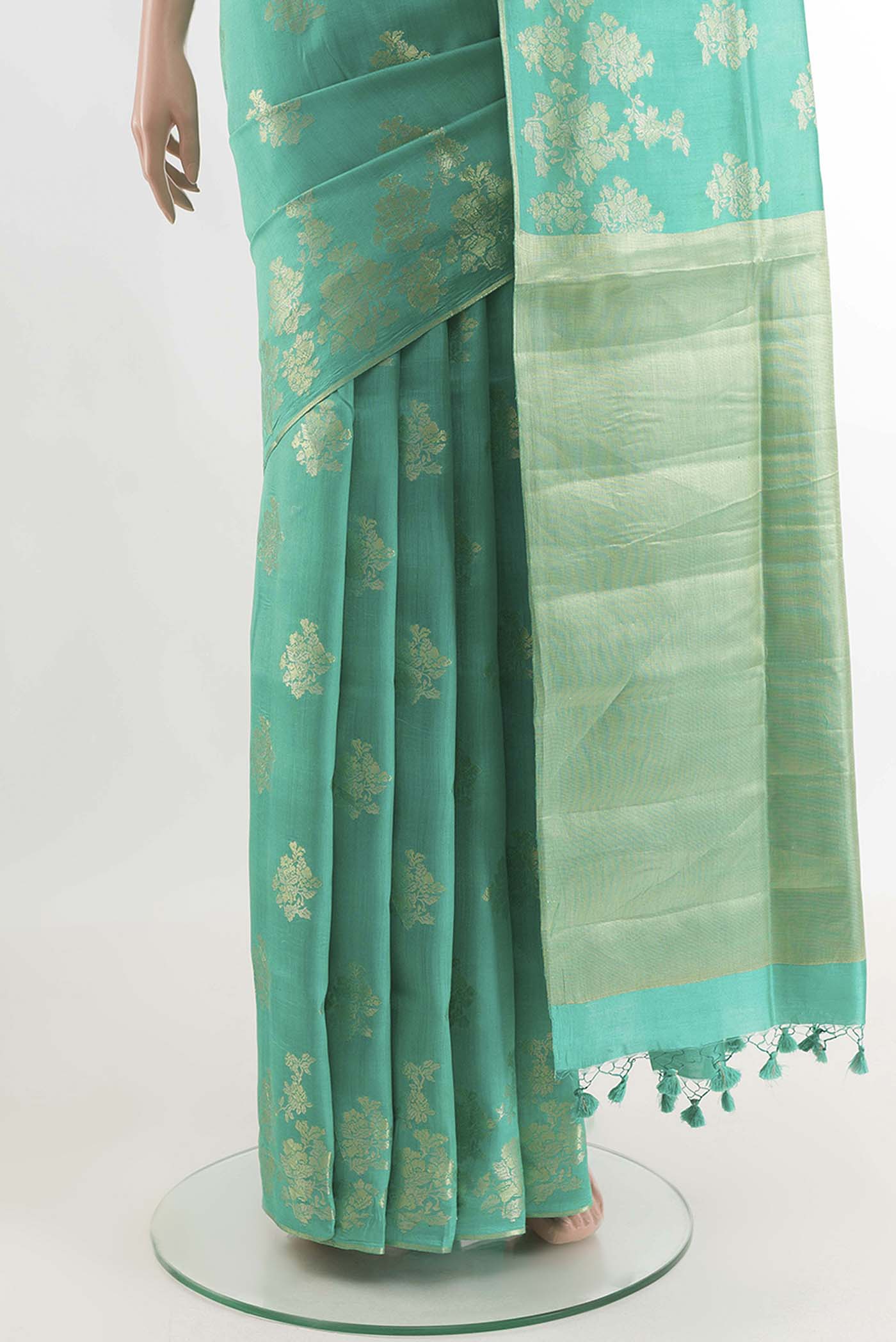 pleats pallu