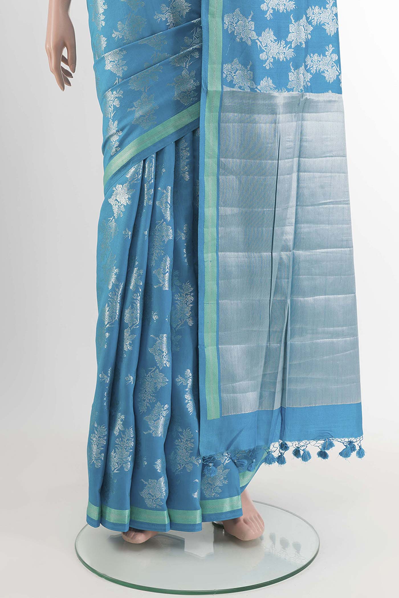 pleats pallu