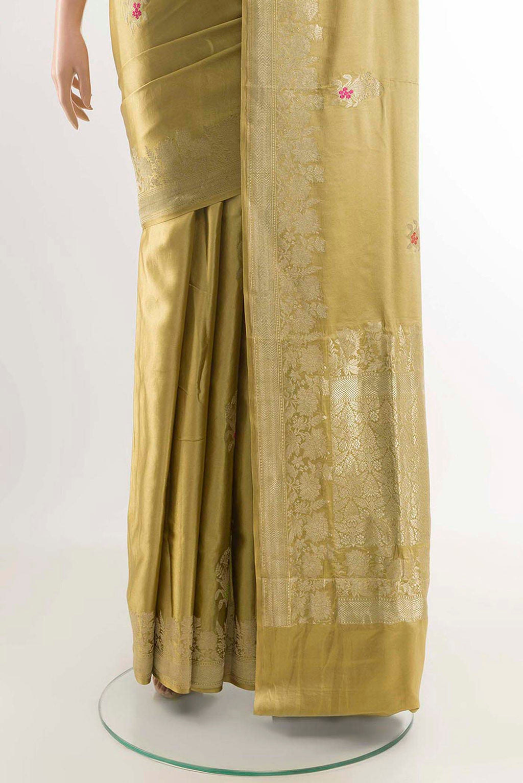 pleats pallu