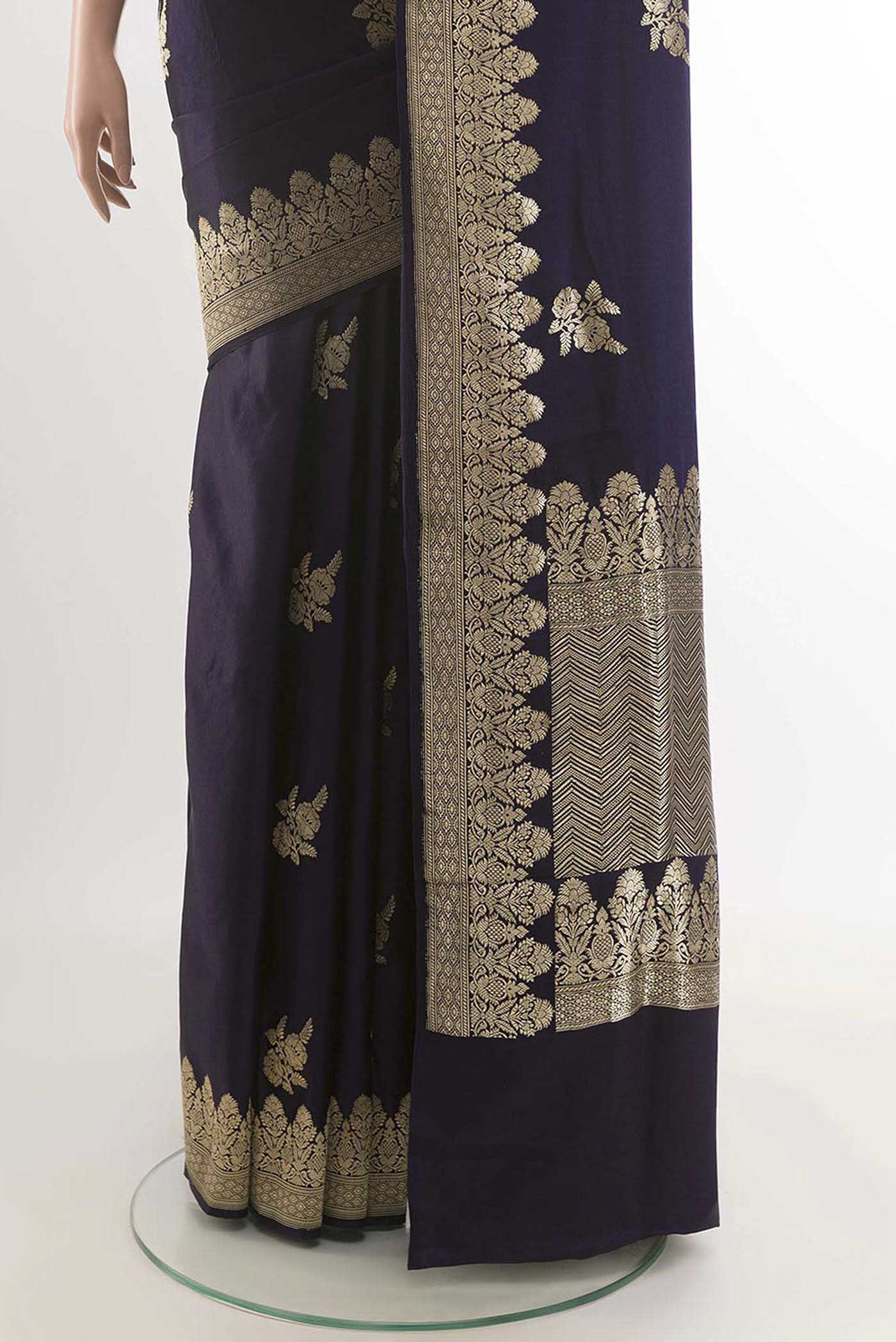 pleats pallu