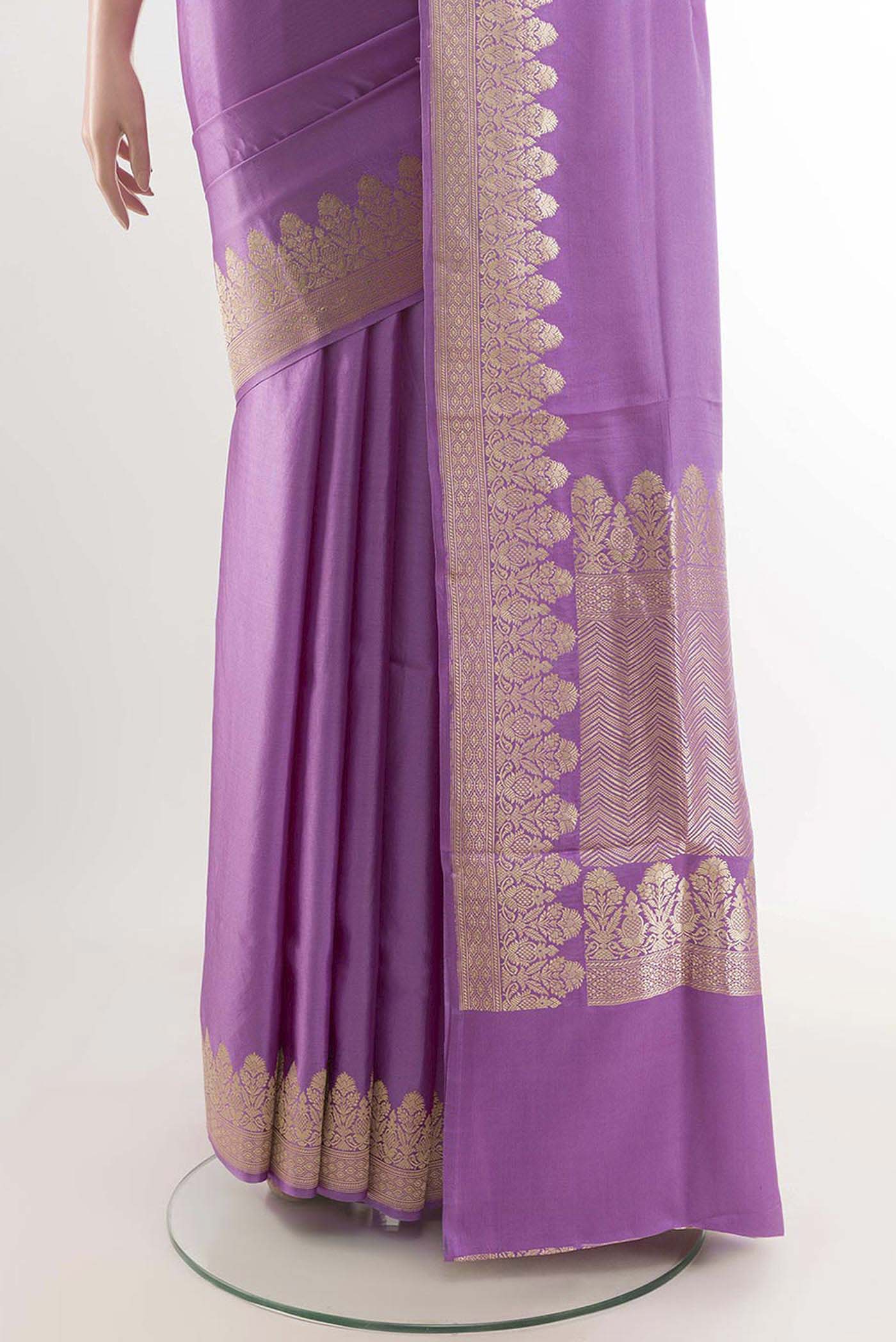 pleats pallu