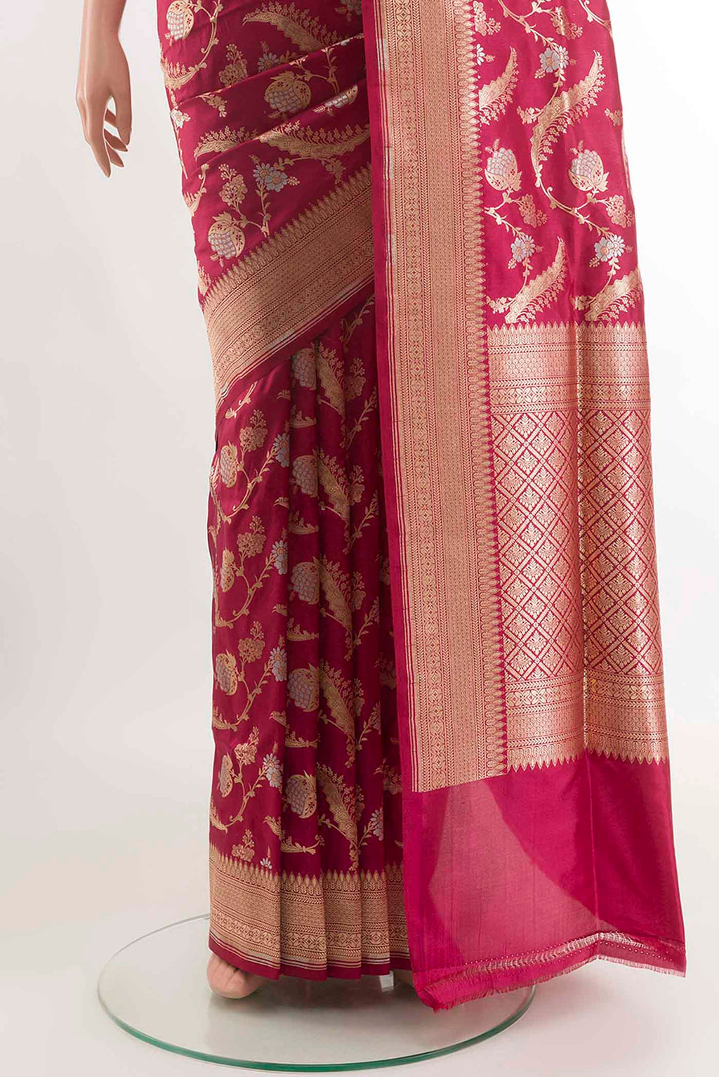 pleats pallu