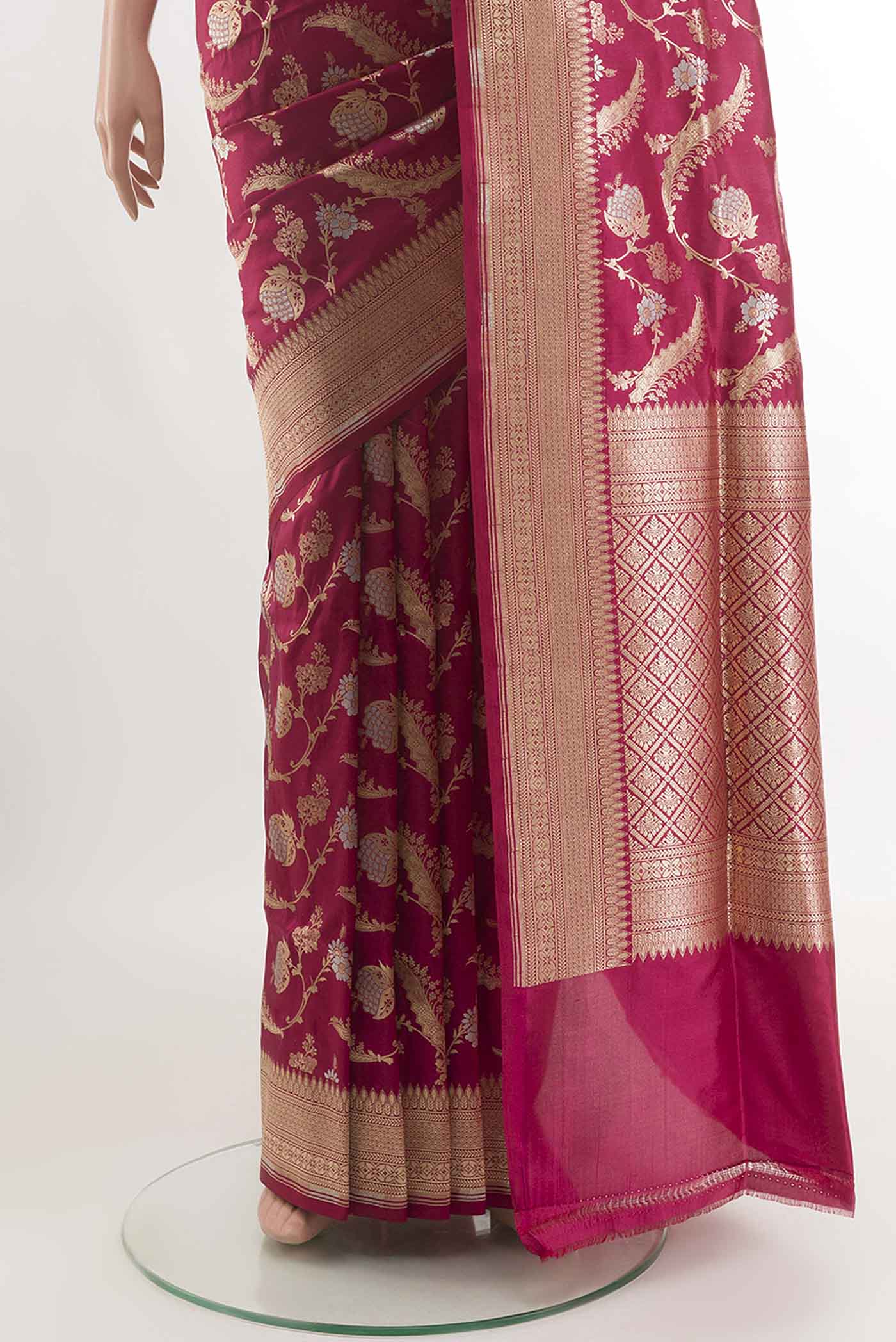 pleats pallu