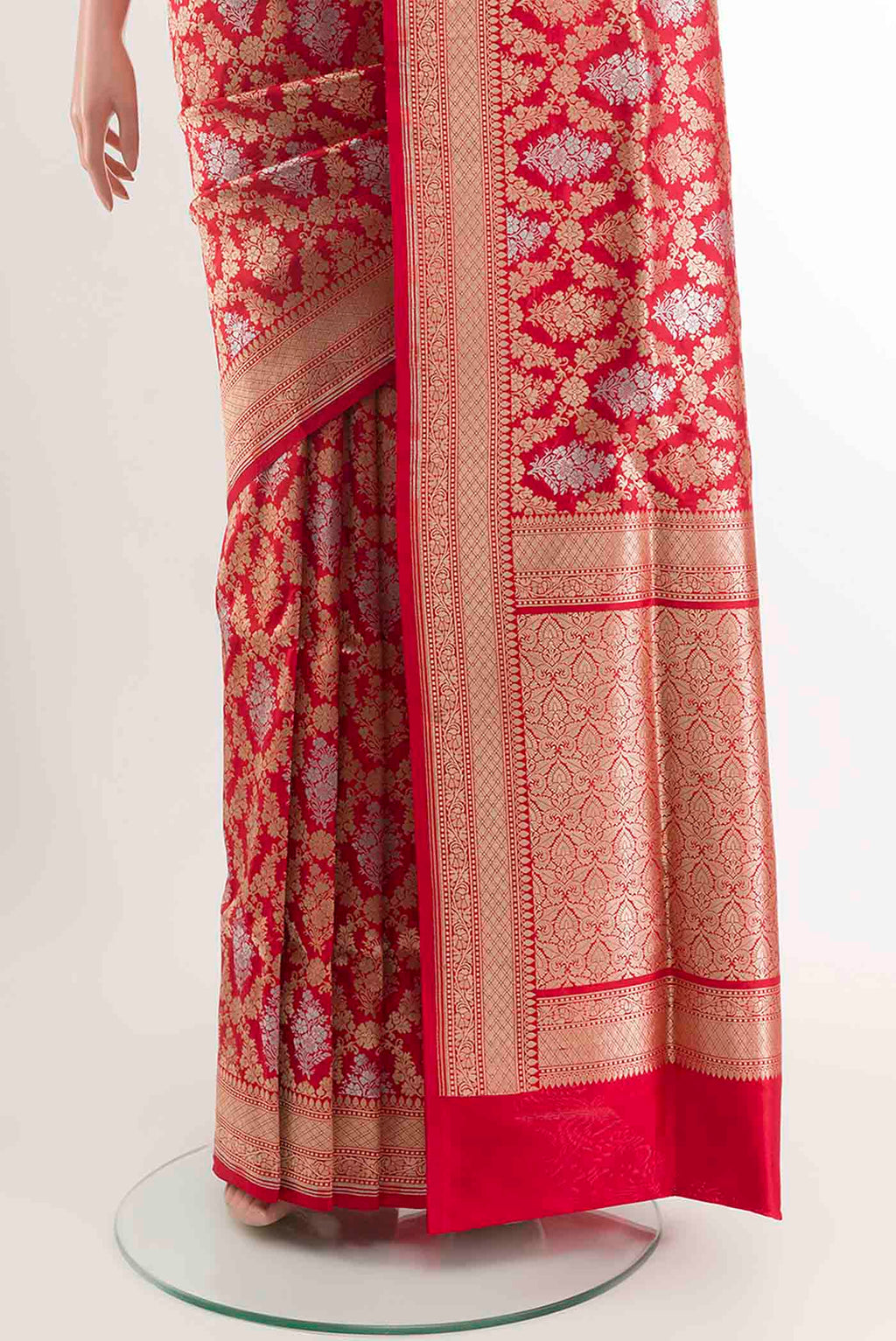pleats pallu