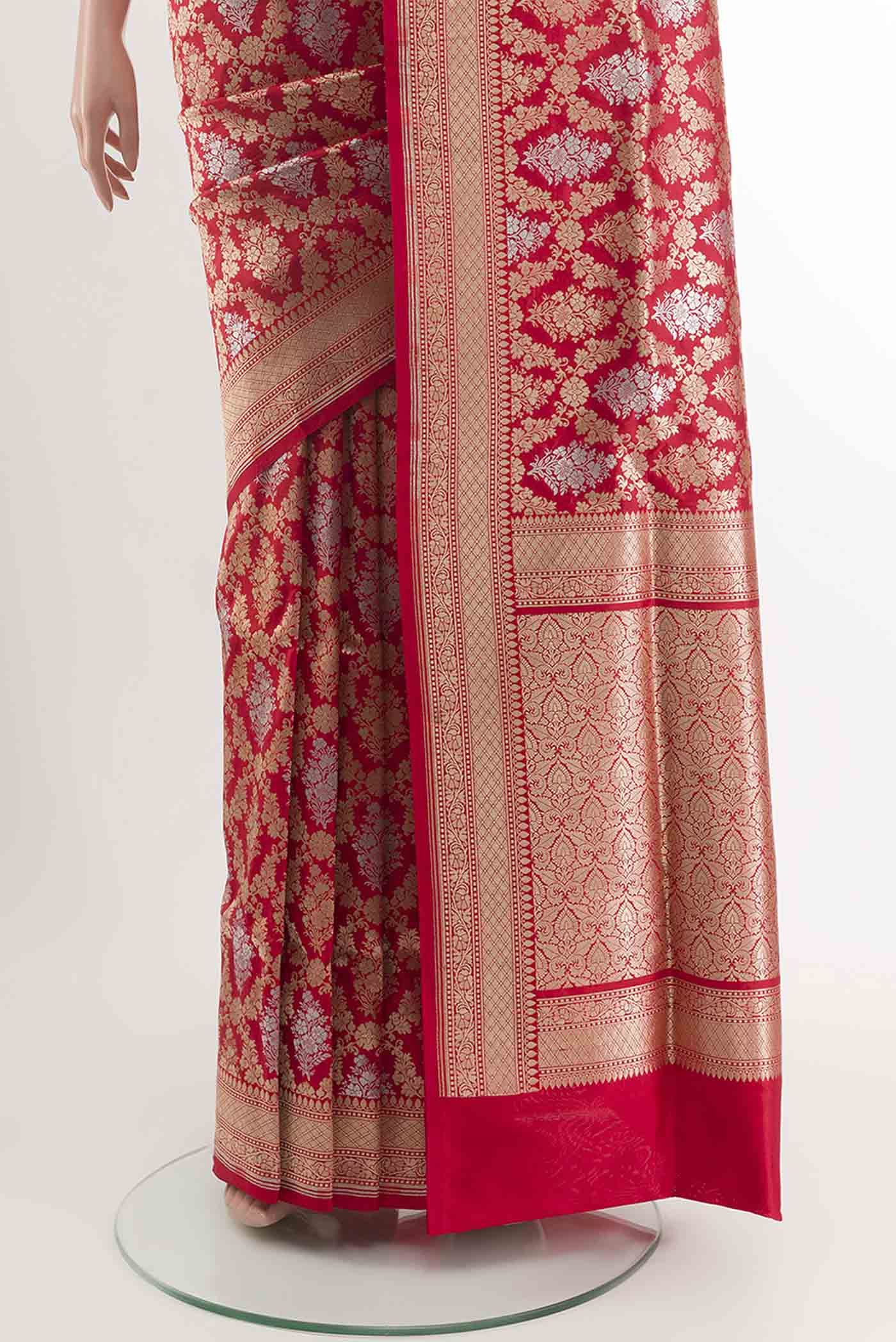 pleats pallu