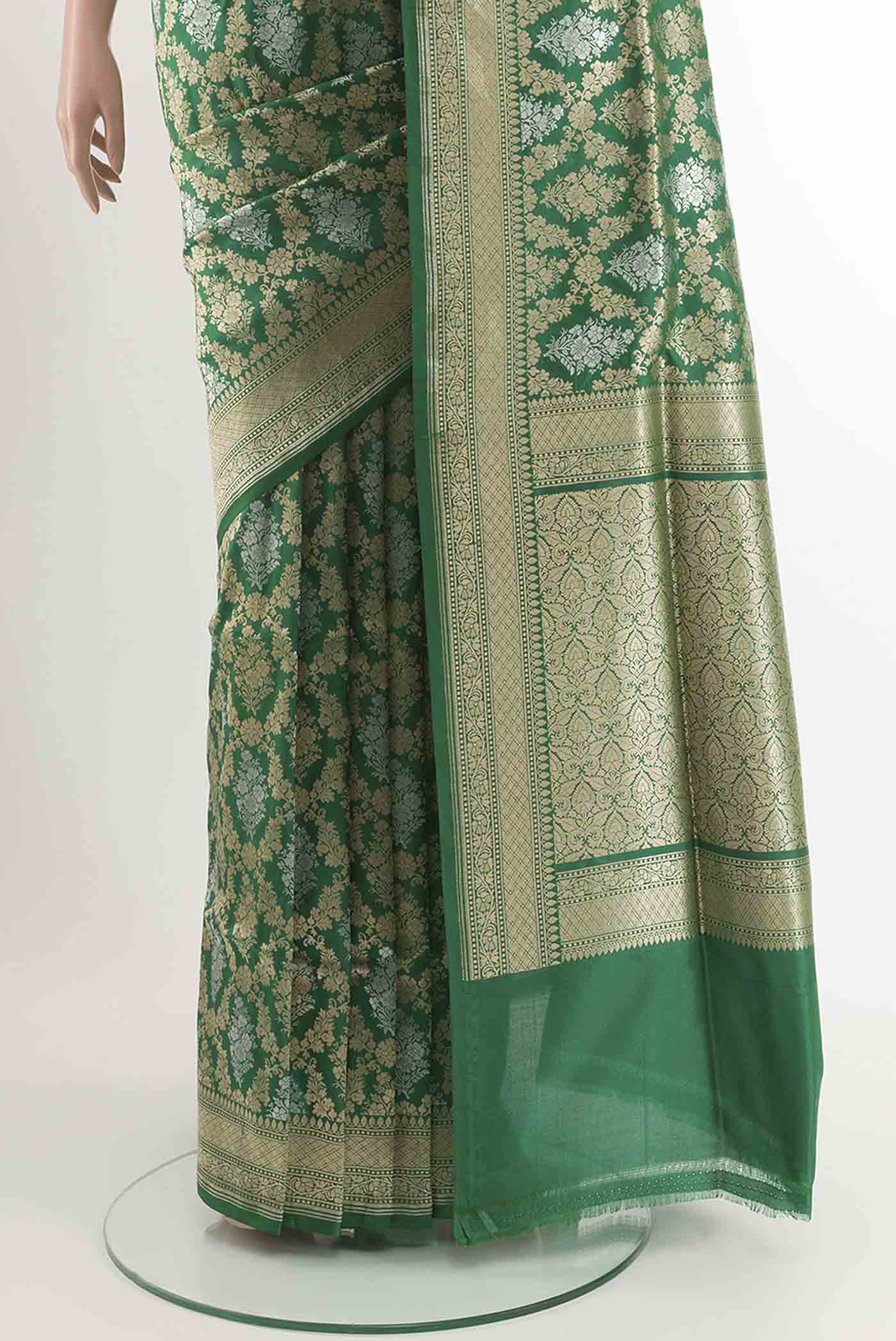 pleats pallu