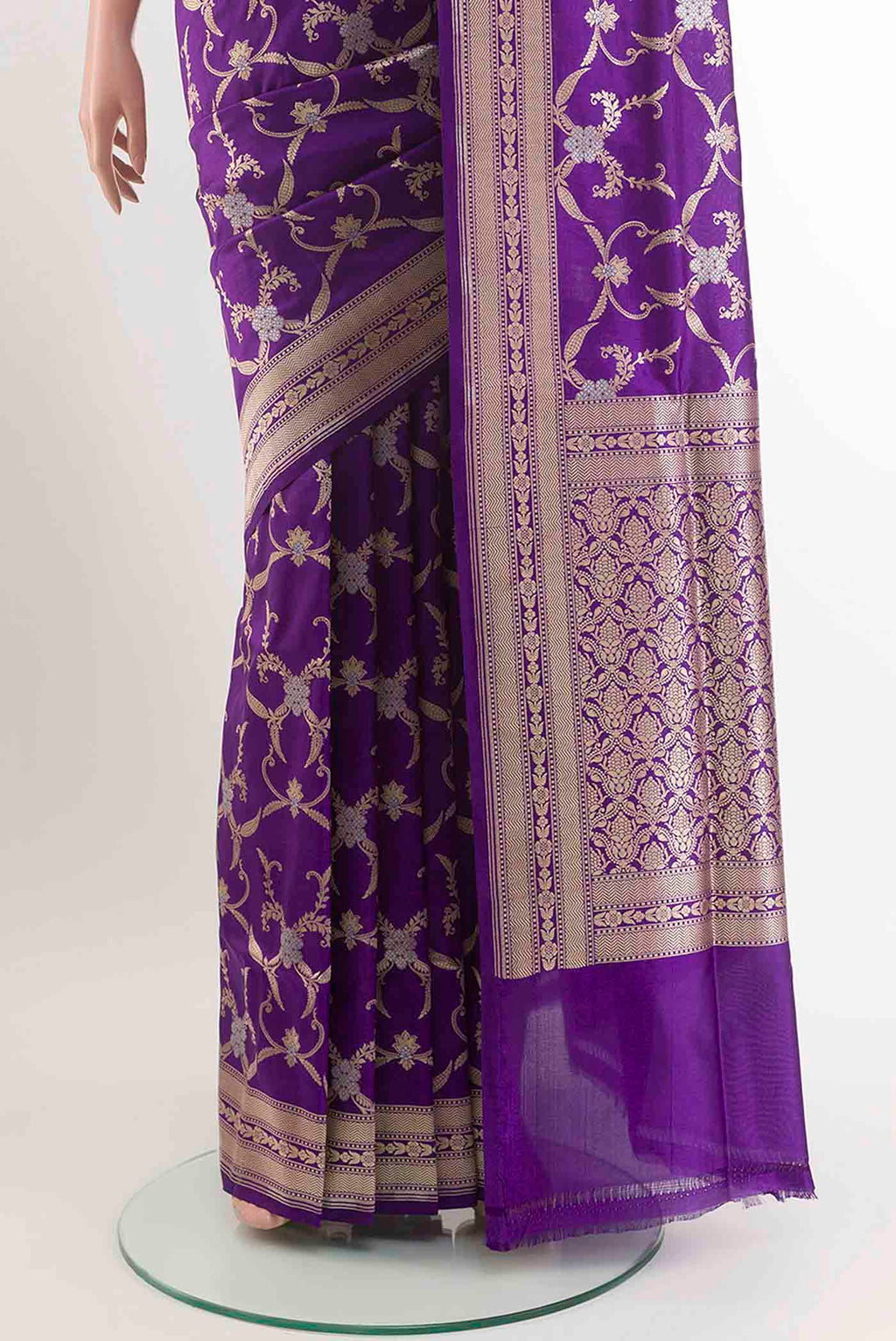 pleats pallu