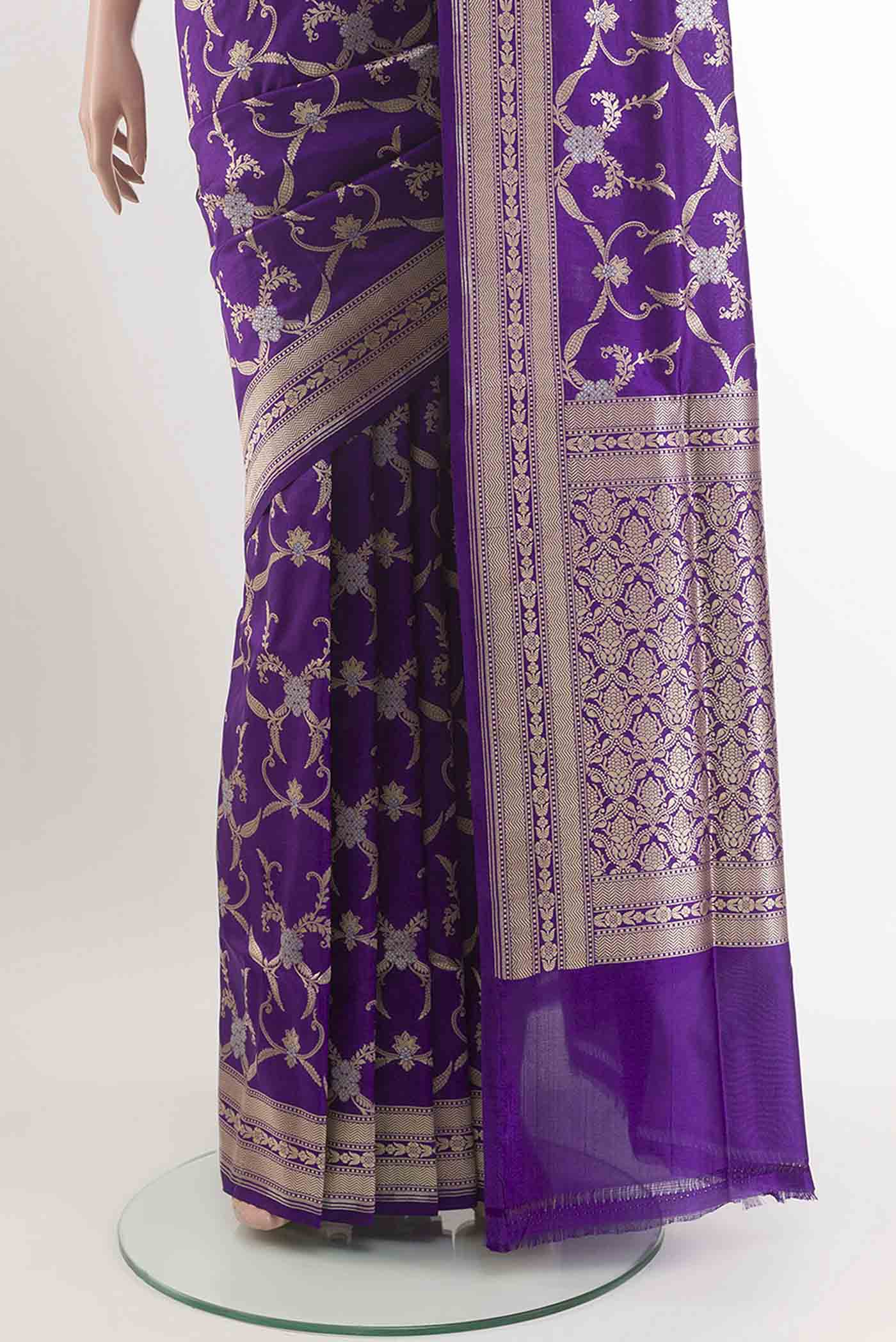 pleats pallu