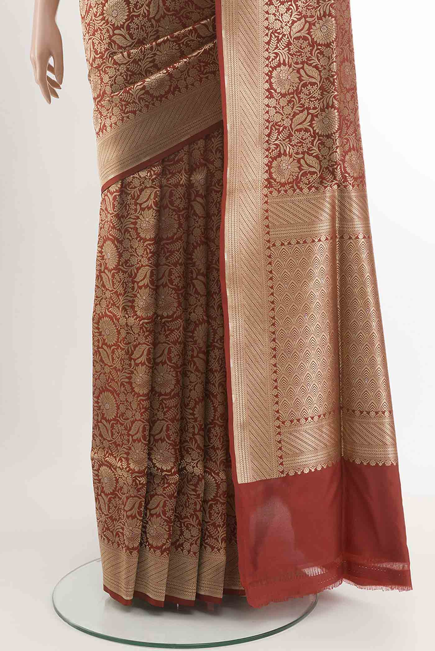 pleats pallu