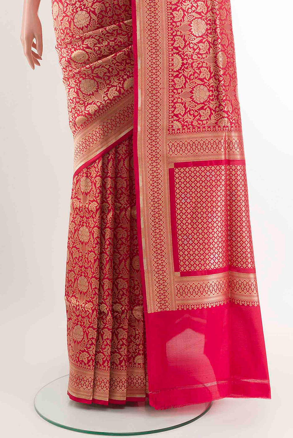 pleats pallu