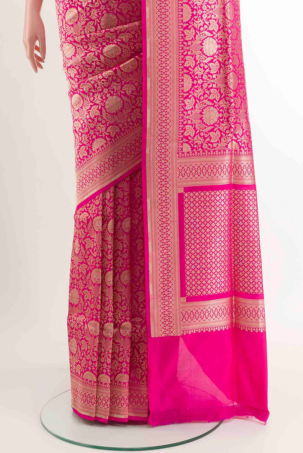 pleats pallu
