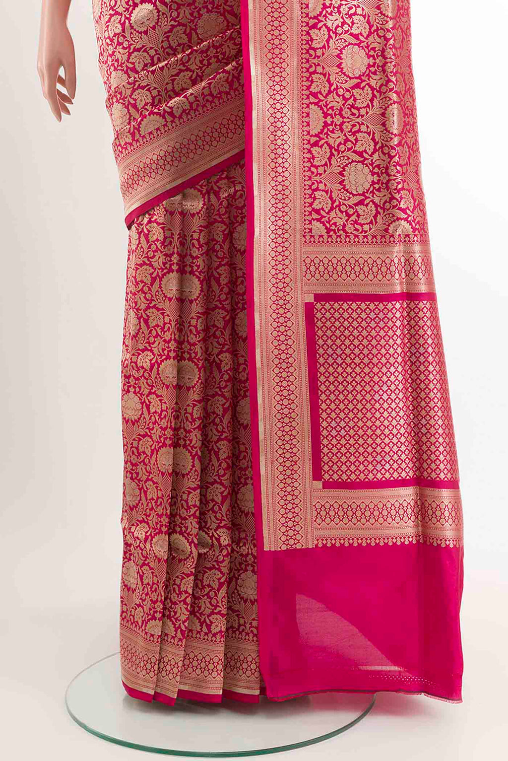 pleats pallu