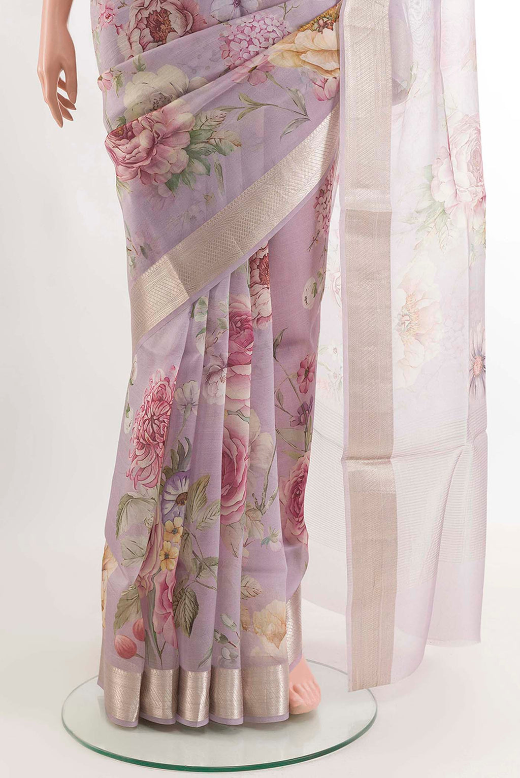 pleats pallu