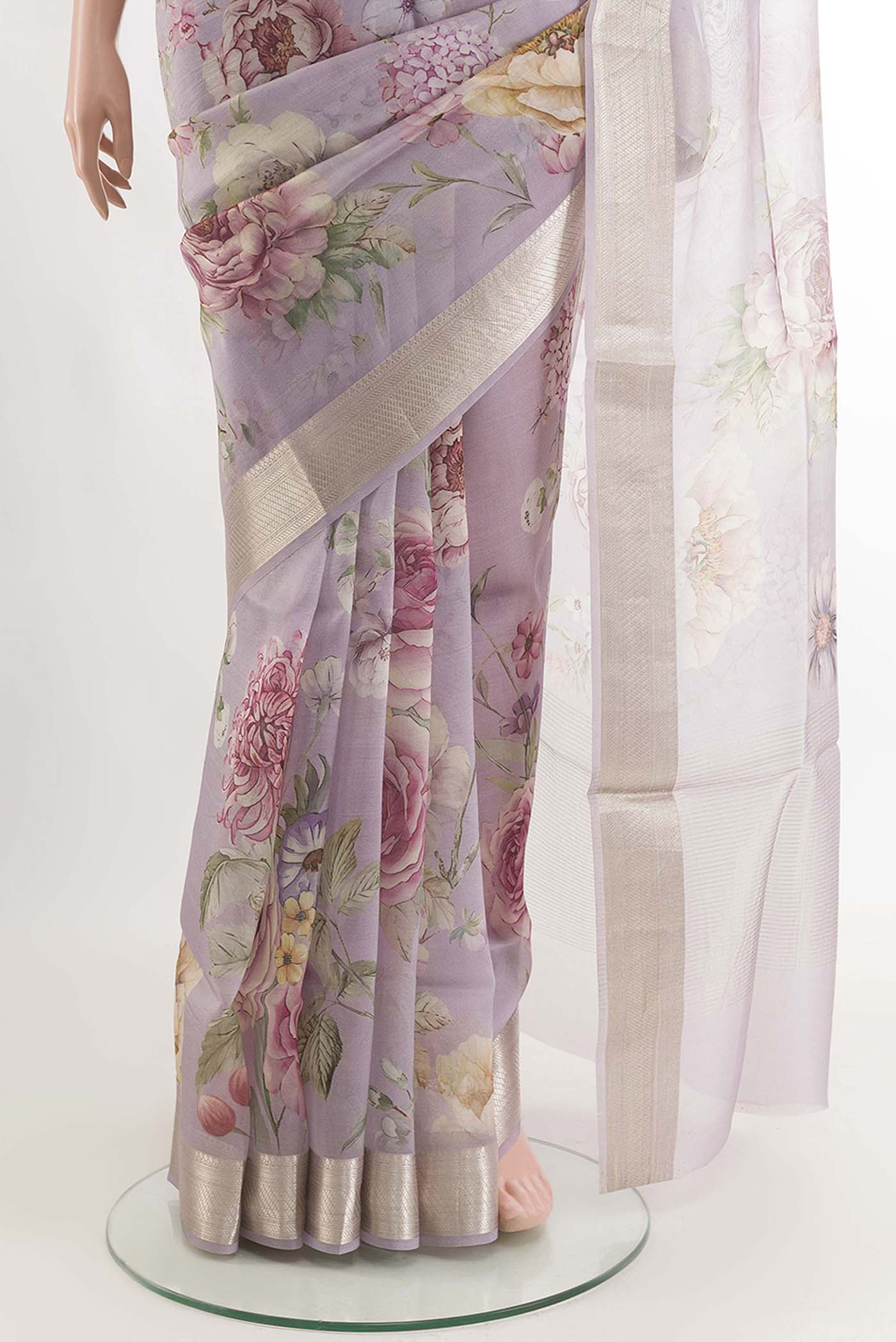 pleats pallu