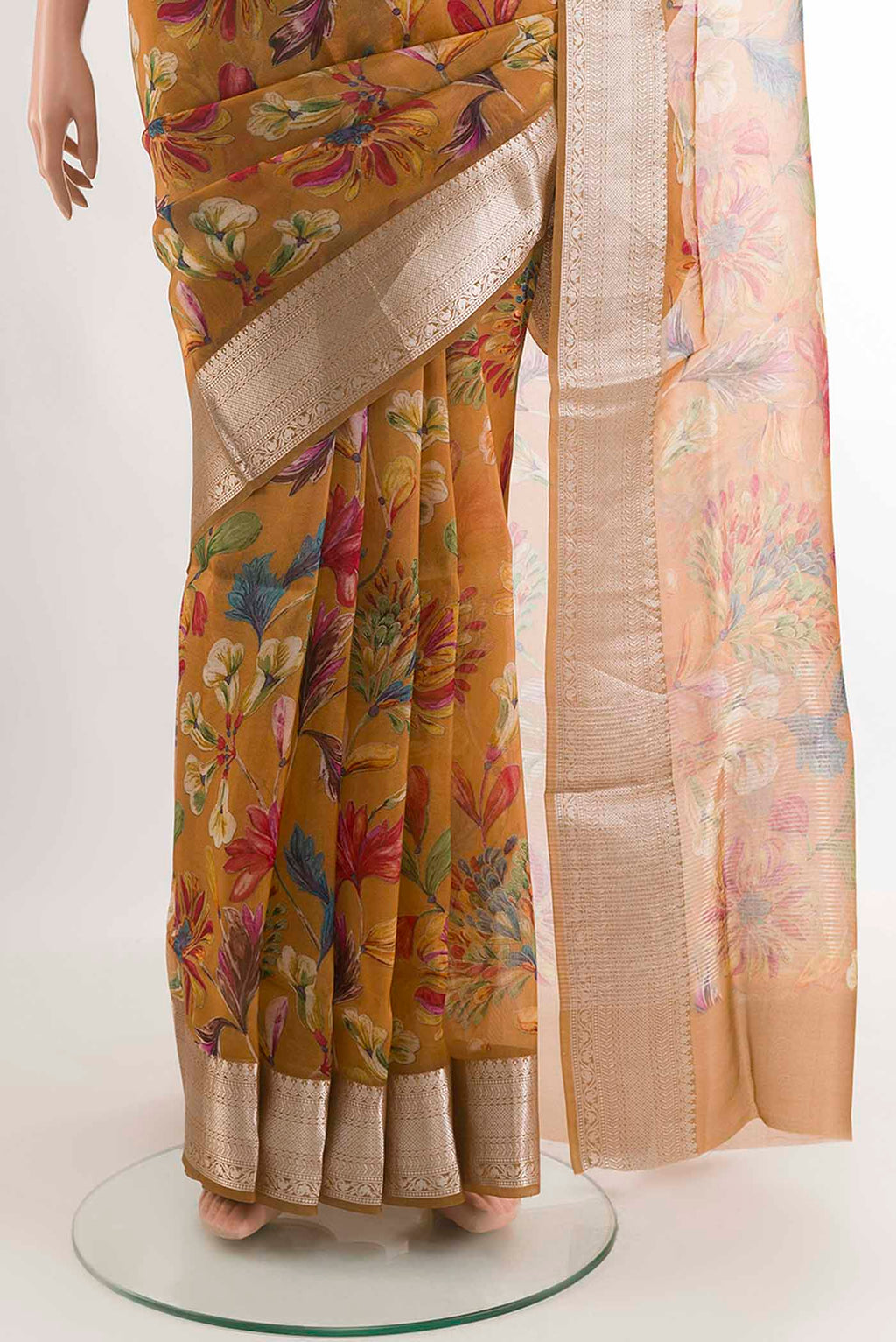 pleats pallu