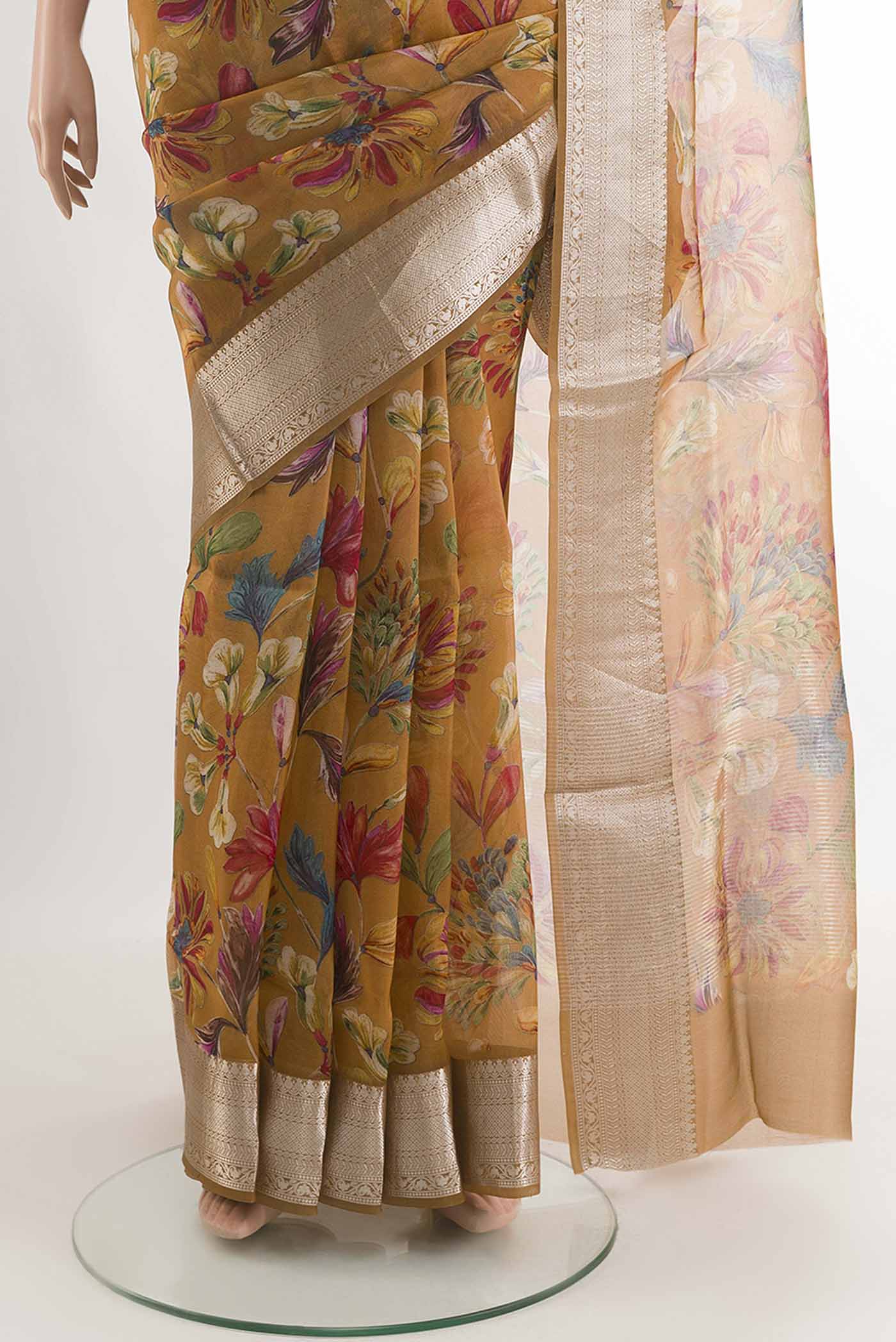 pleats pallu