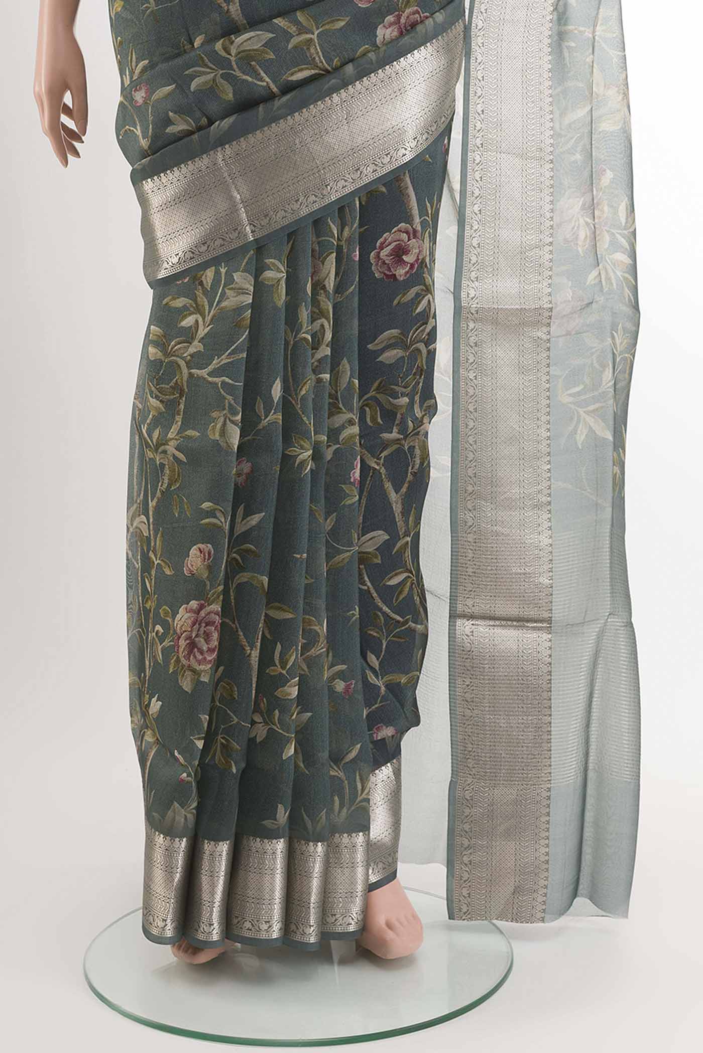 pleats pallu