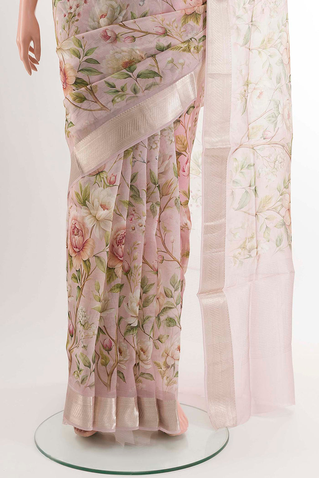pleats pallu