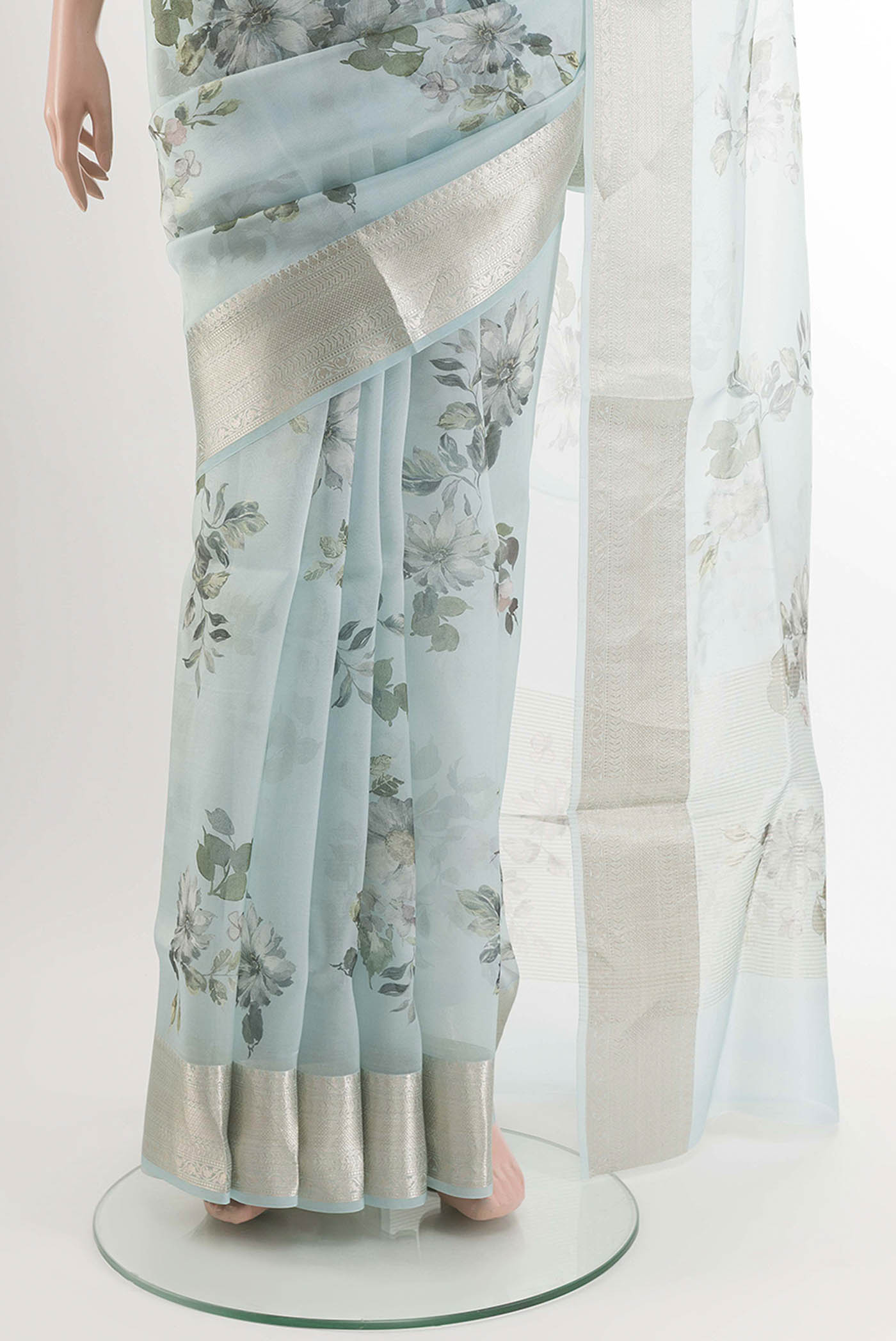 pleats pallu
