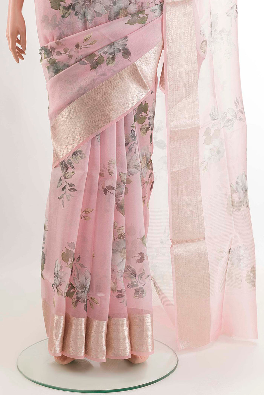 pleats pallu