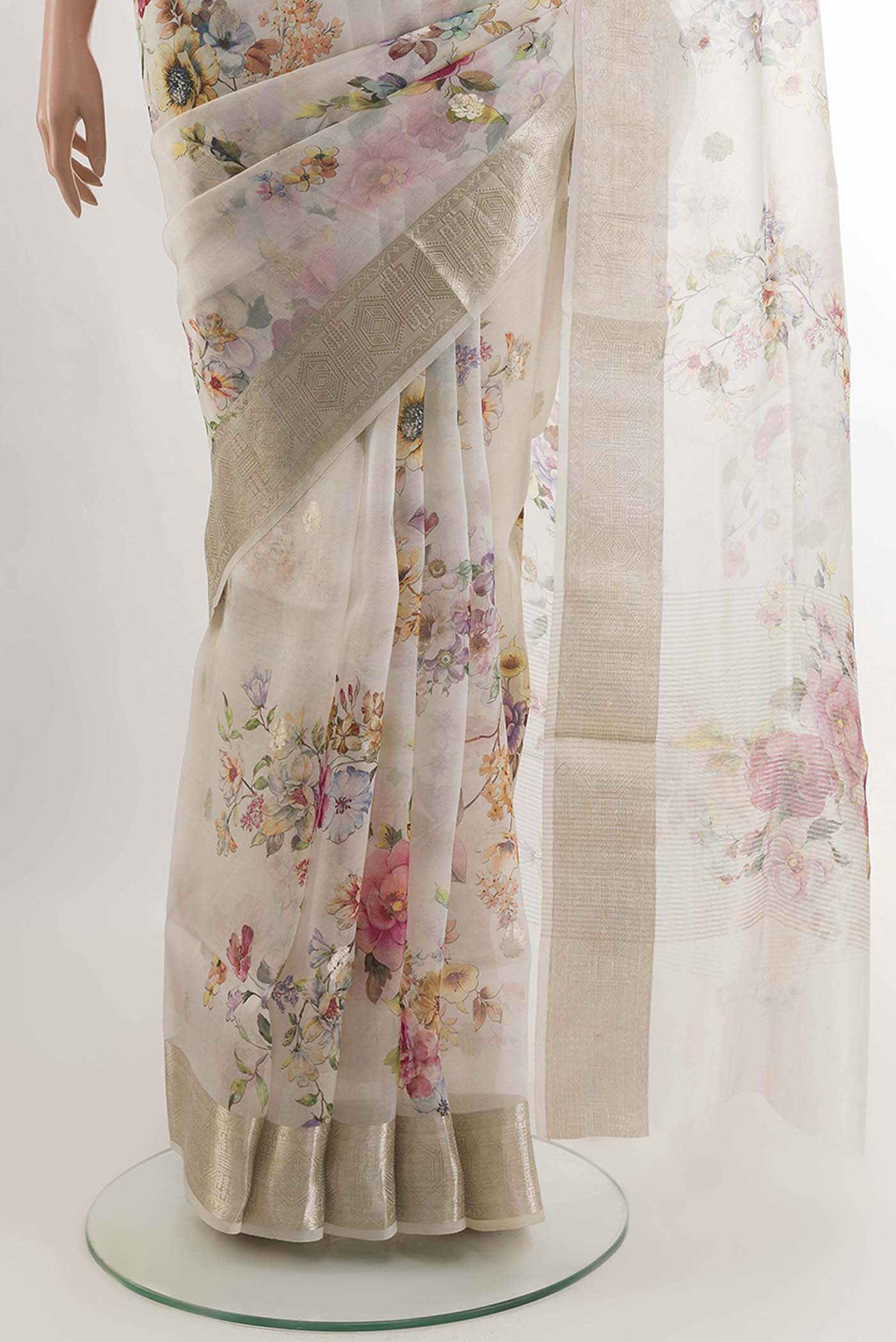 pleats pallu