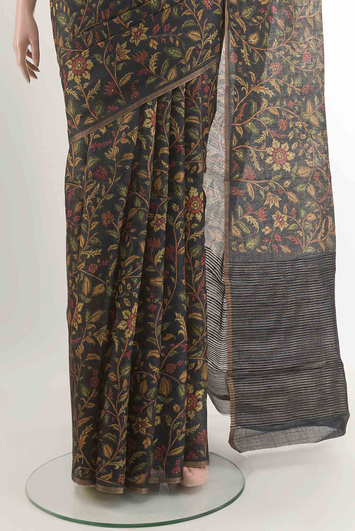 pleats pallu