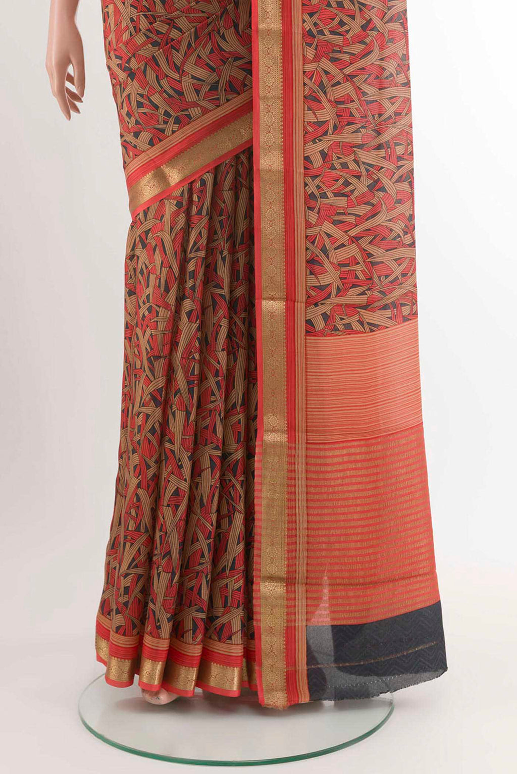 pleats pallu