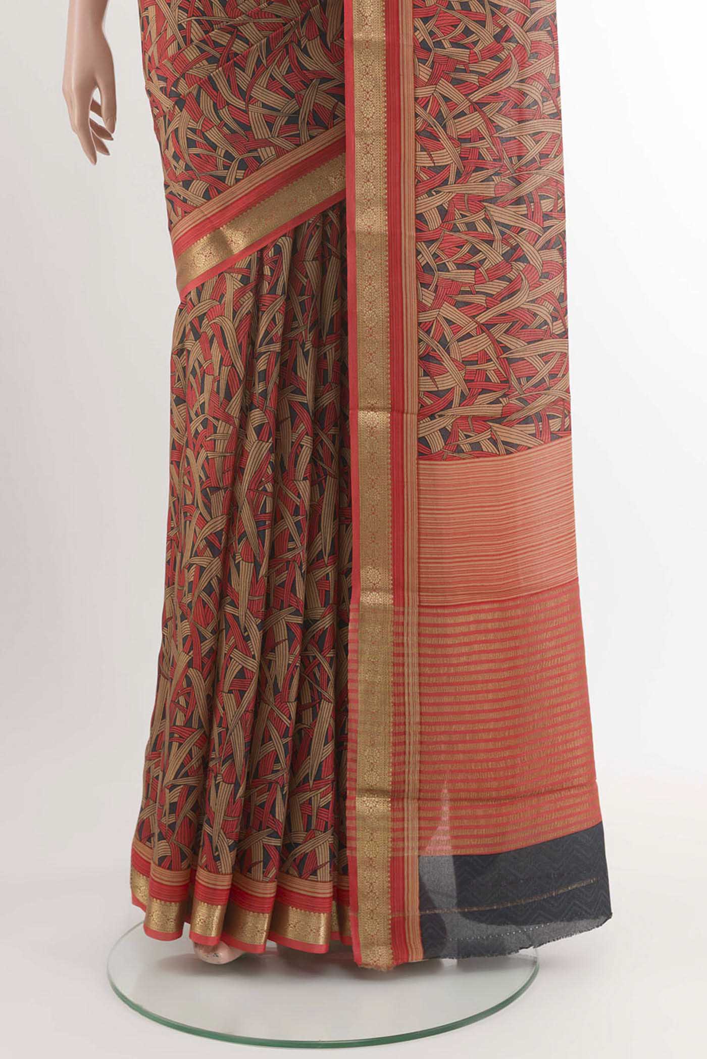 pleats pallu