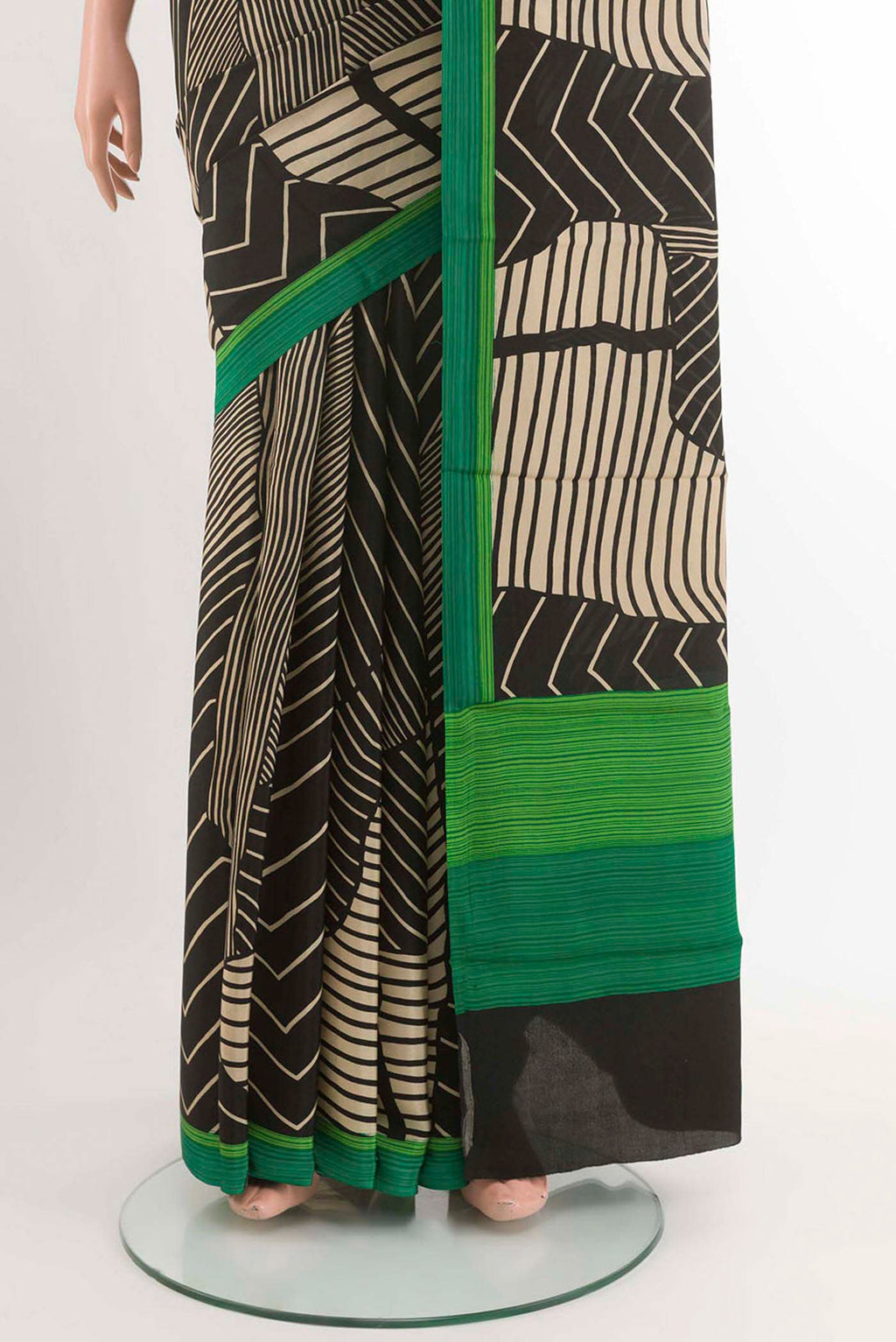 pleats pallu