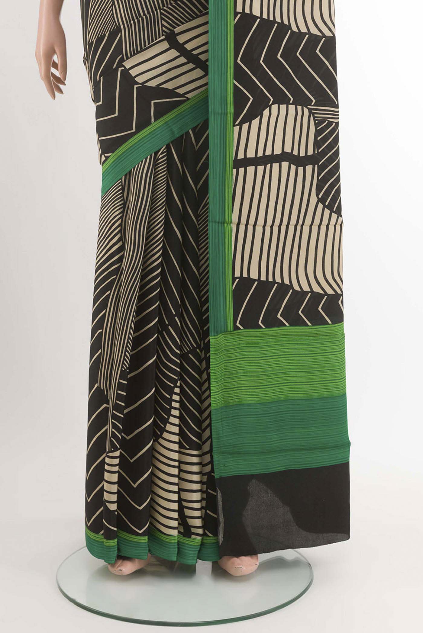 pleats pallu