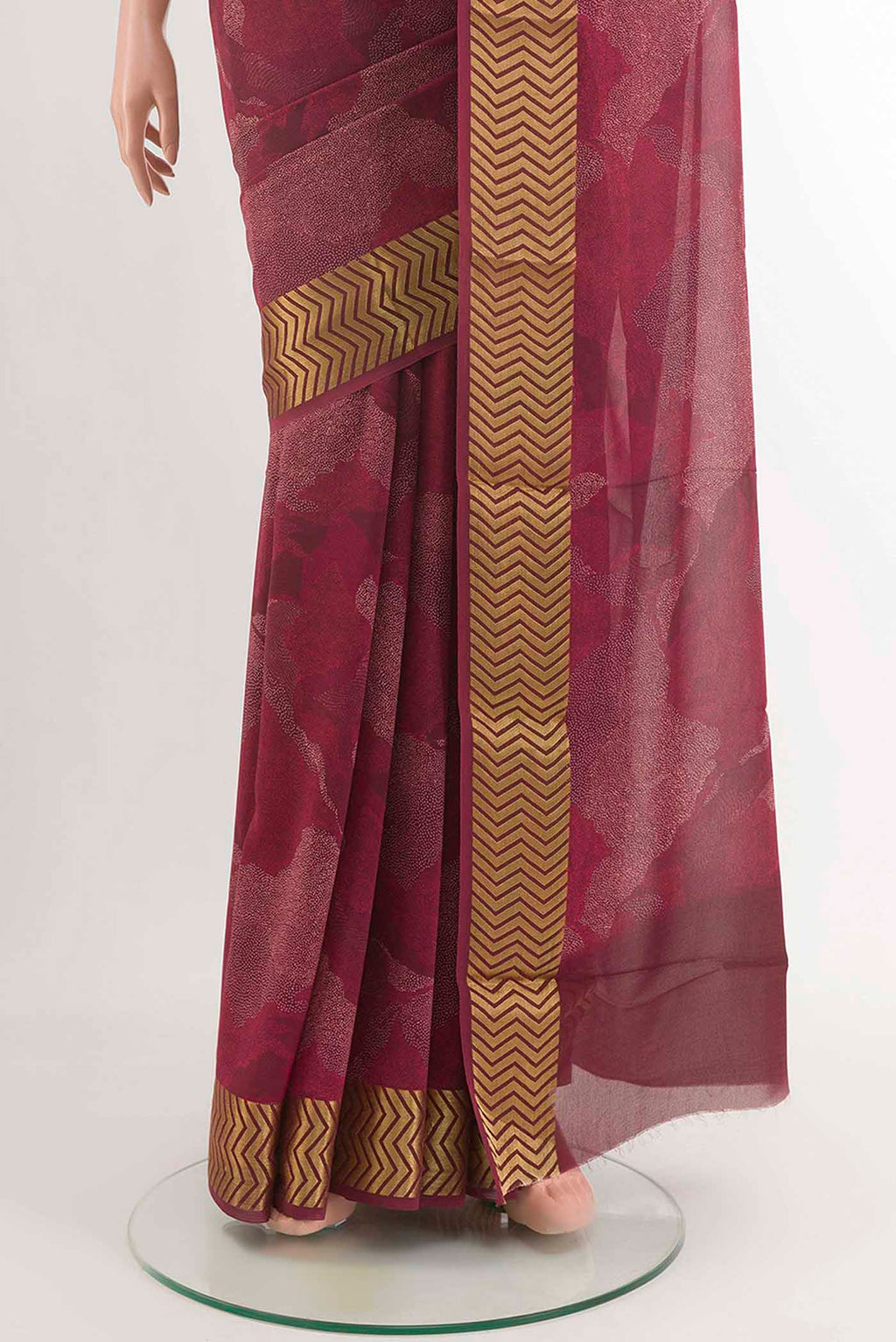 pleats pallu