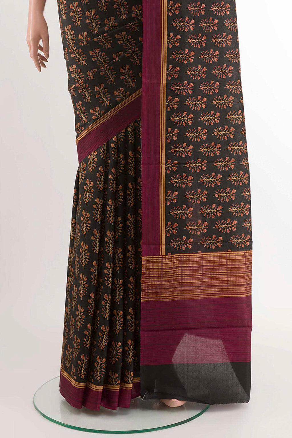 pleats pallu