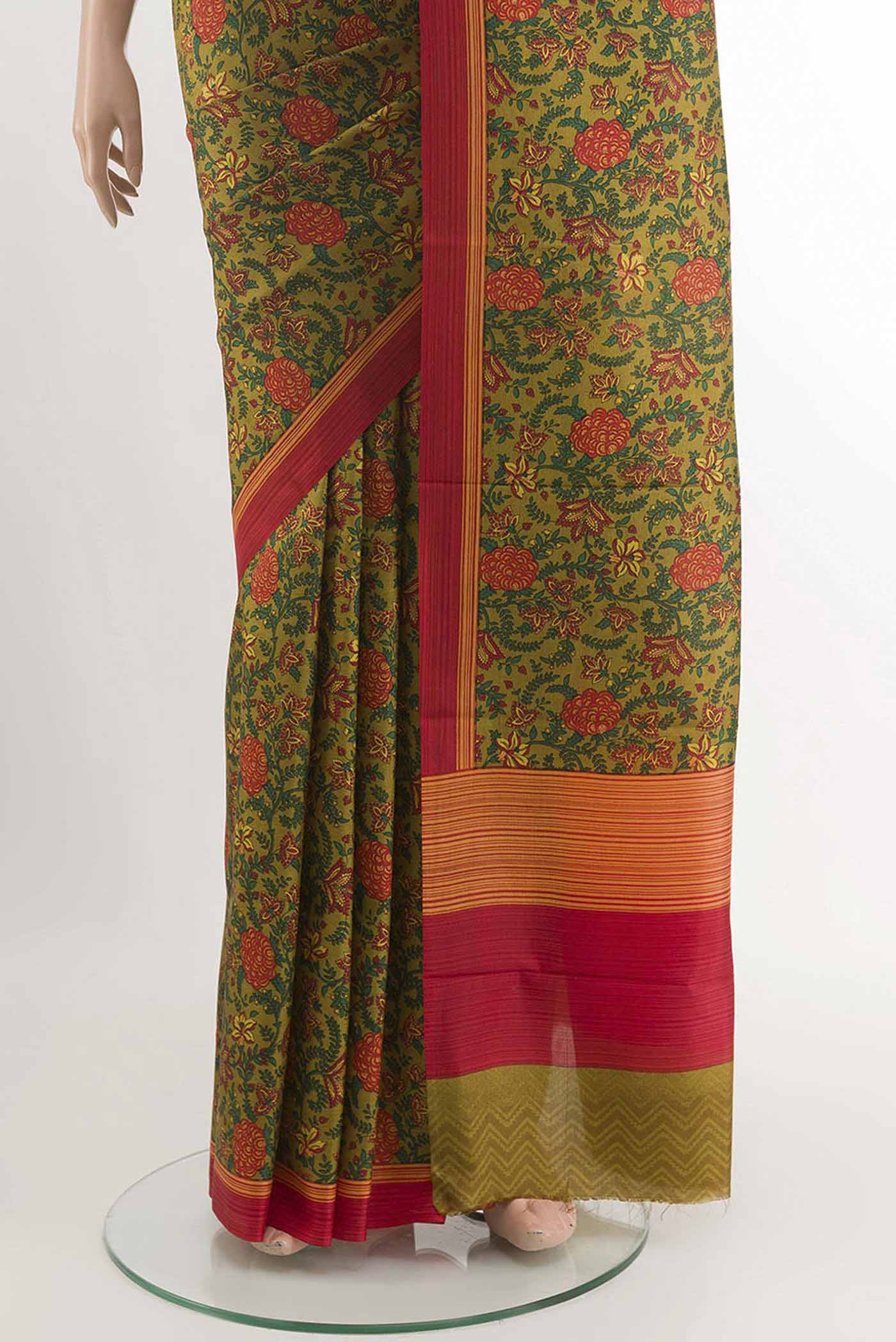 pleats pallu