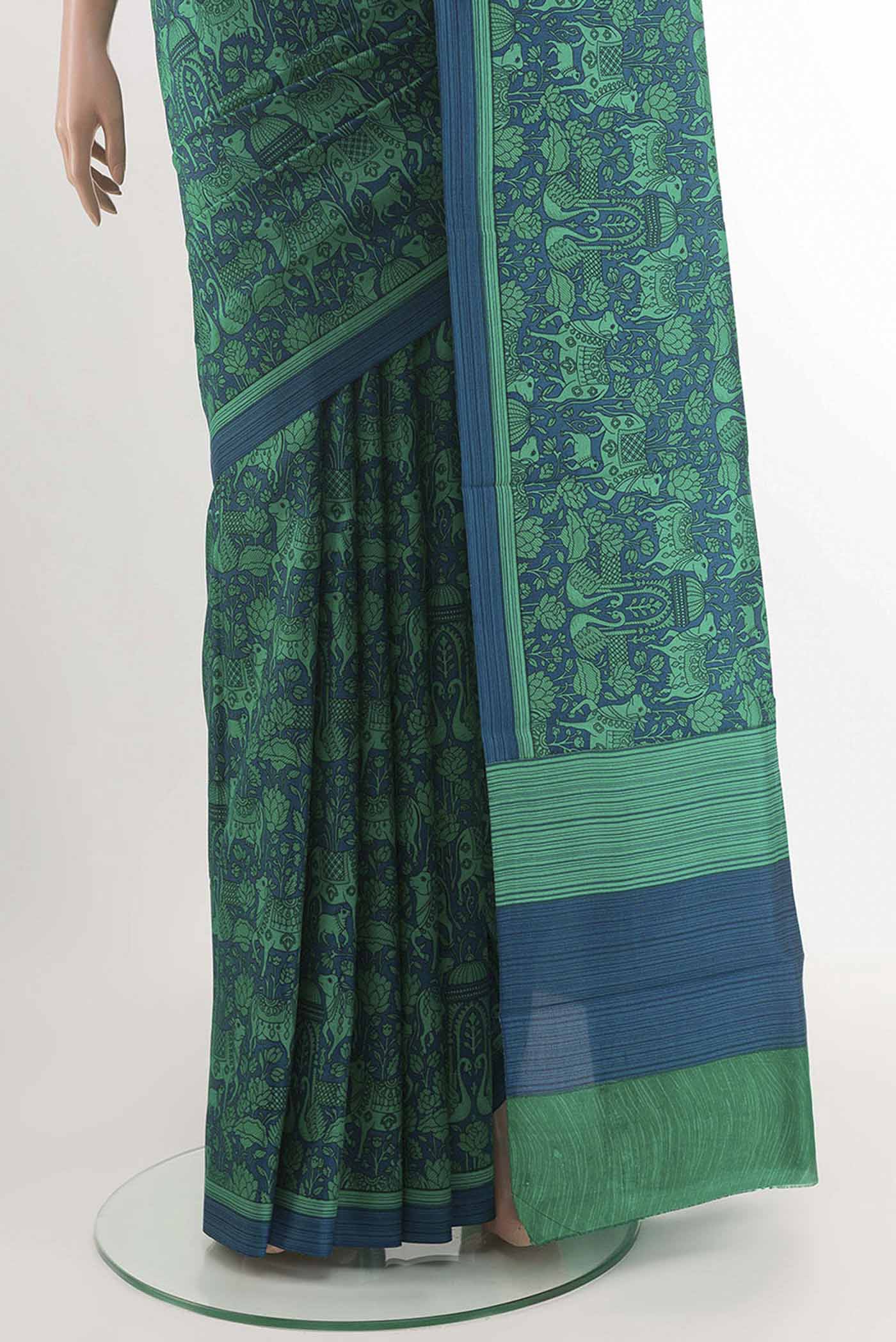 pleats pallu