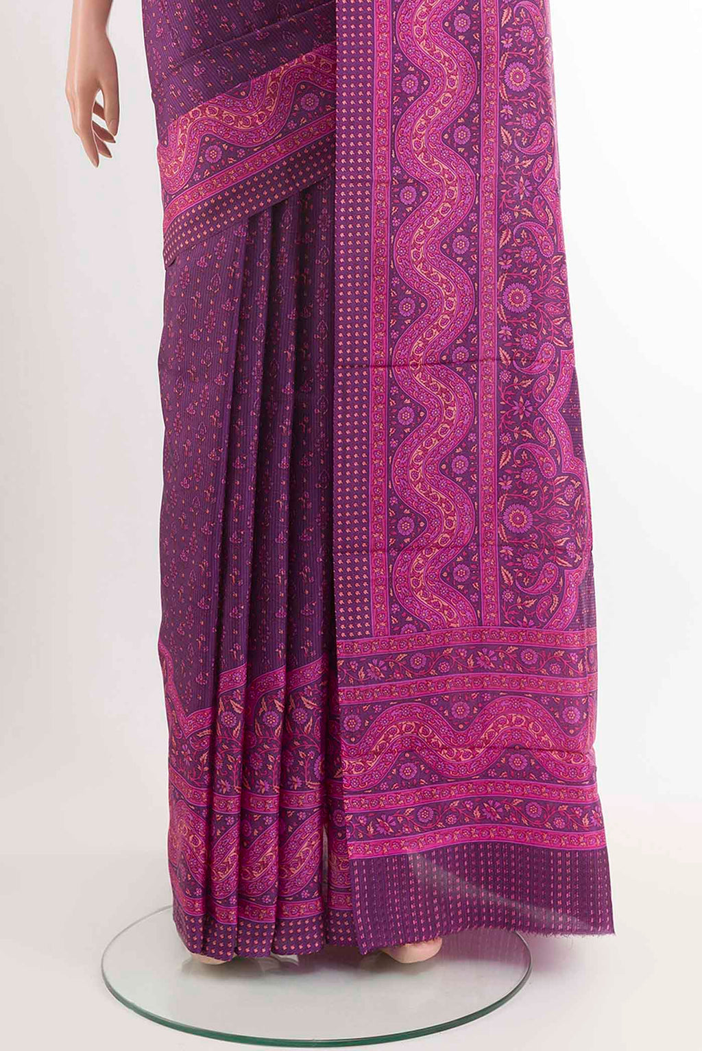 pleats pallu