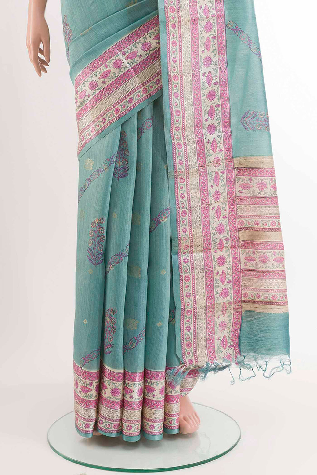 pleats pallu