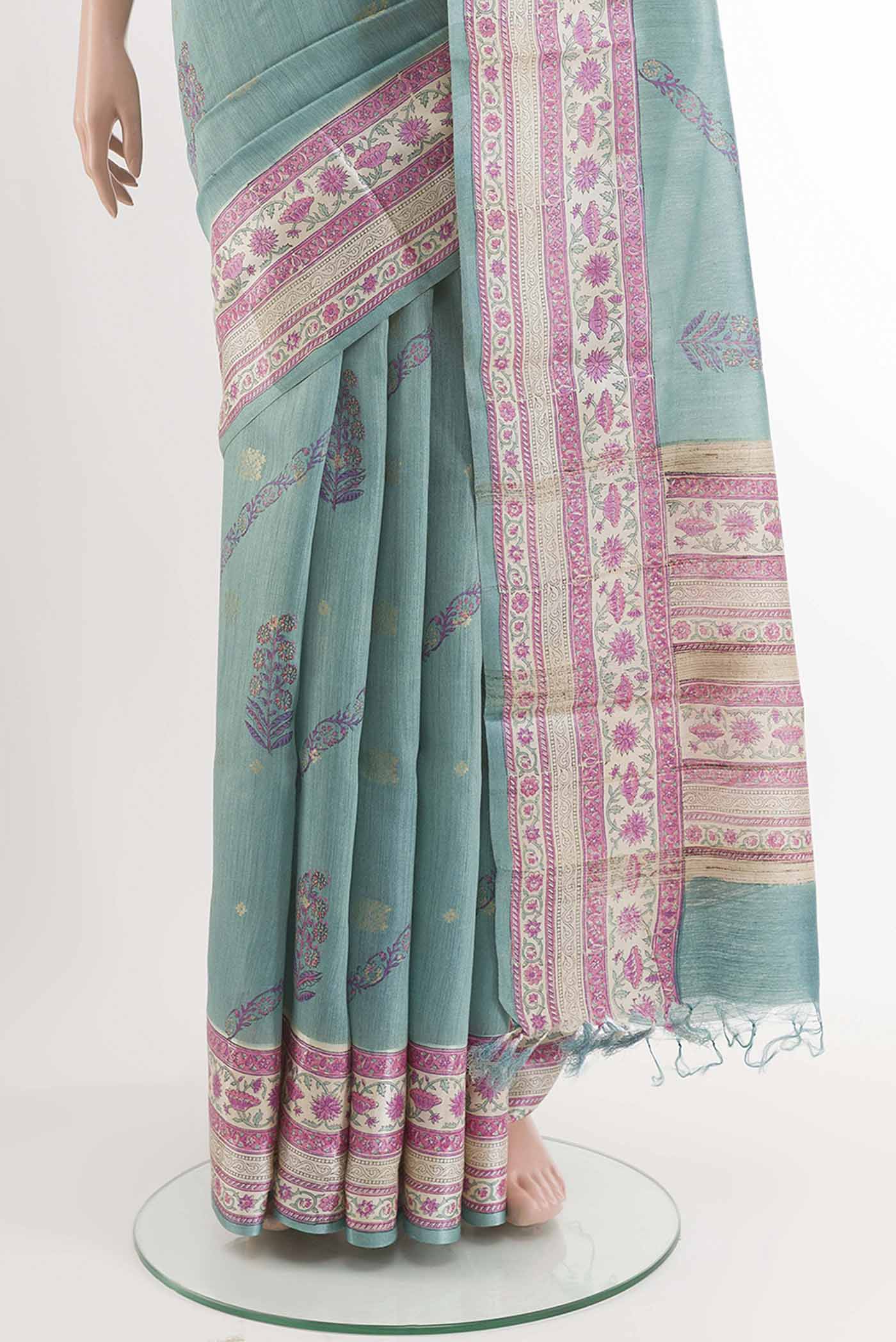 pleats pallu