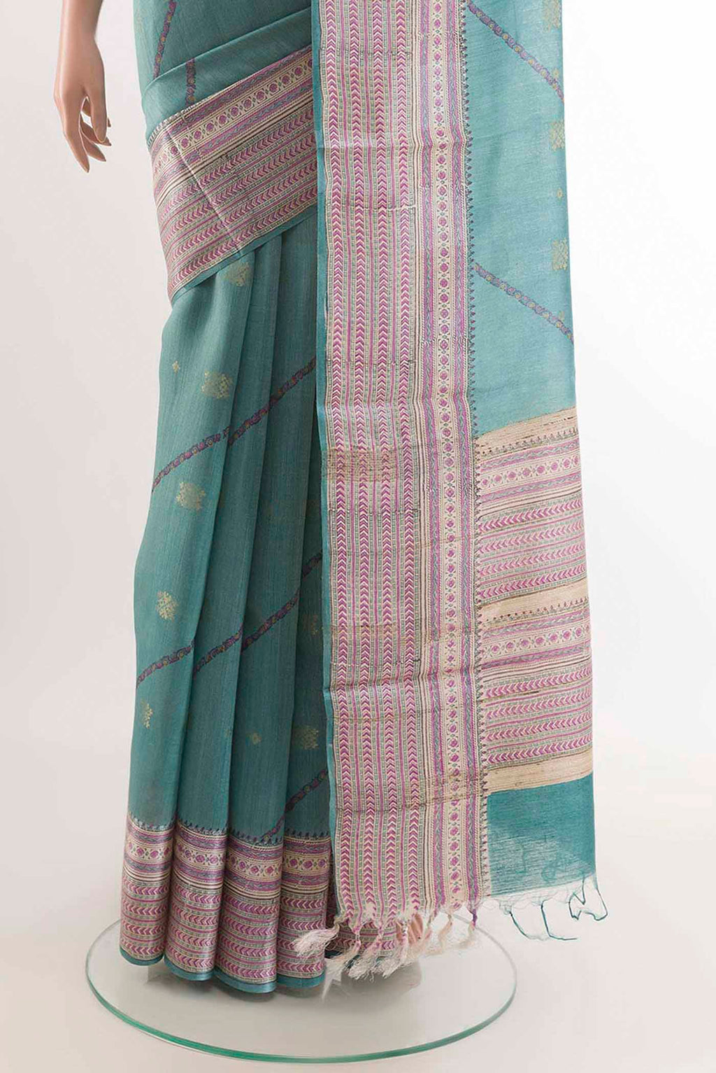pleats pallu