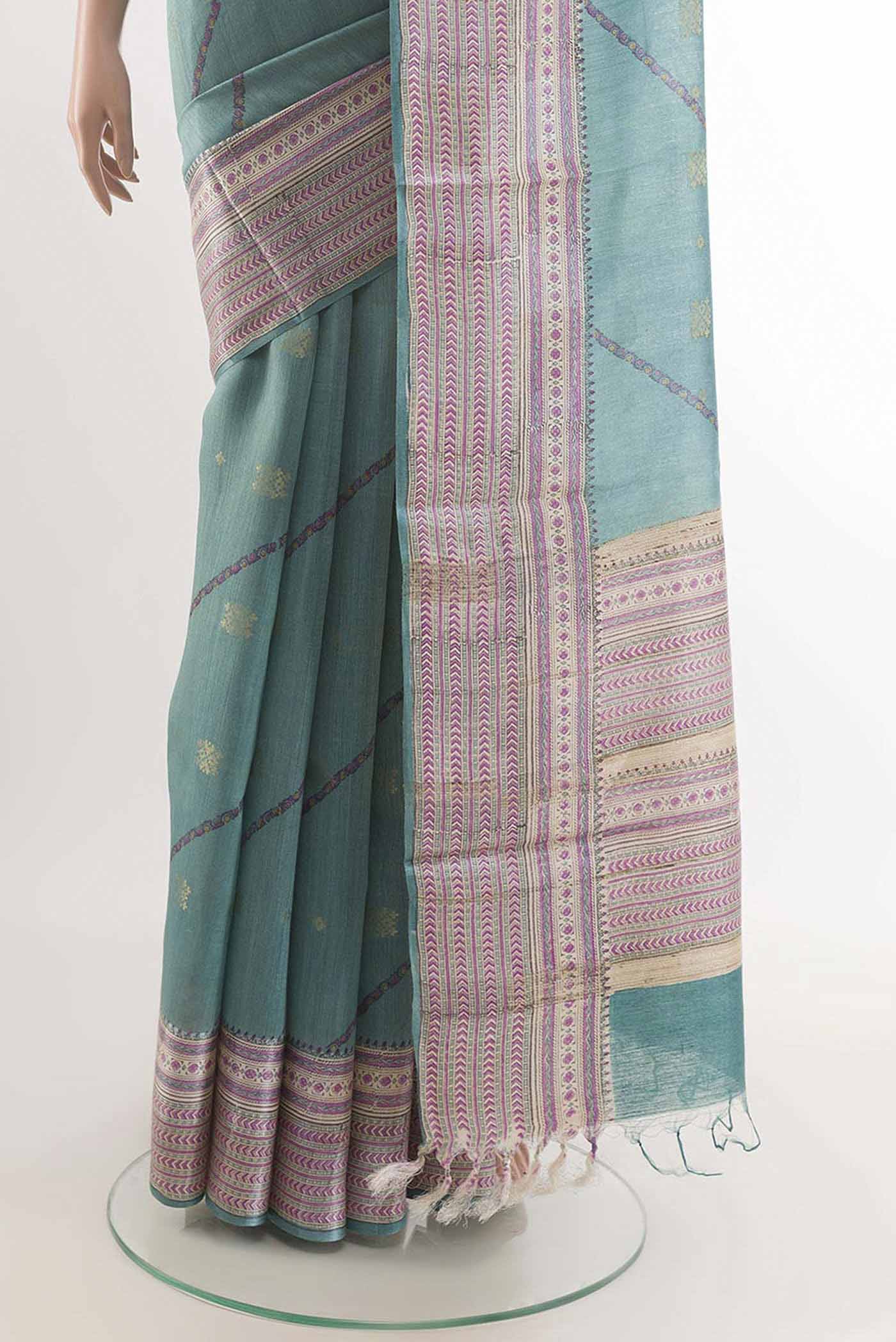 pleats pallu