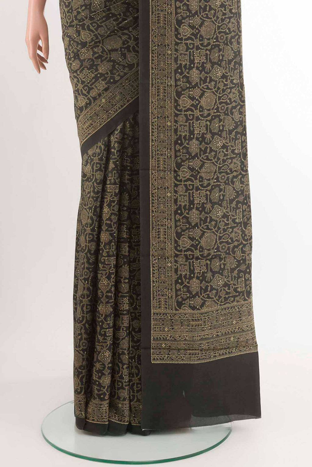 pleats pallu