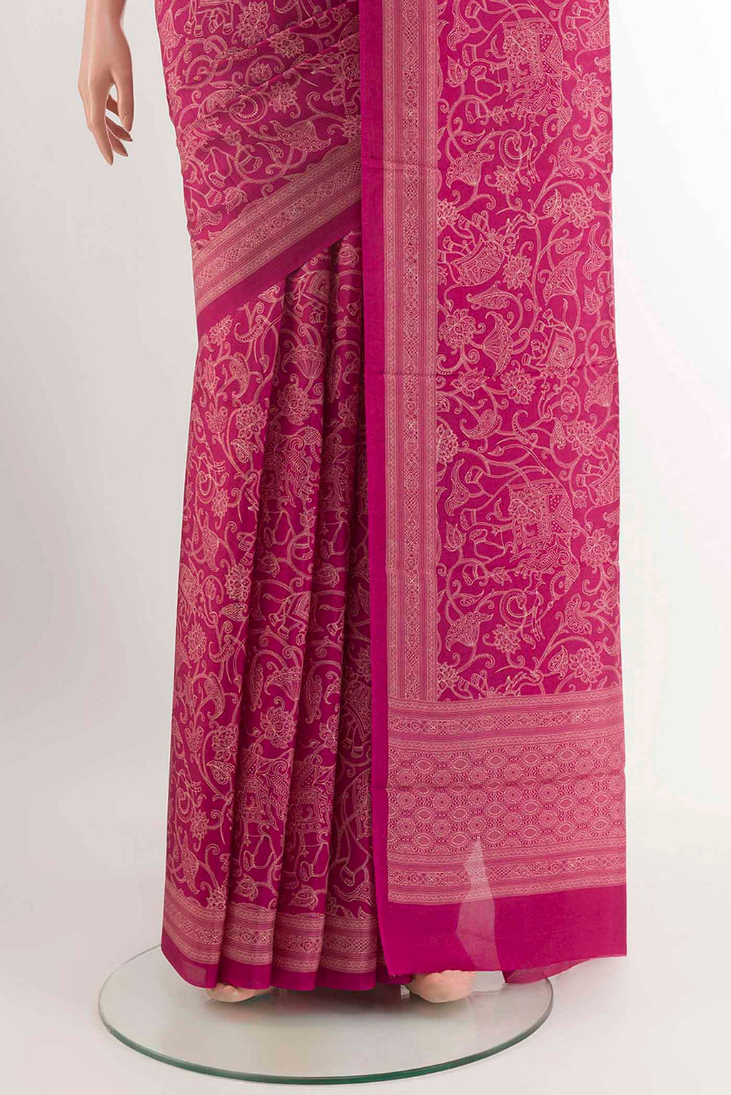 pleats pallu