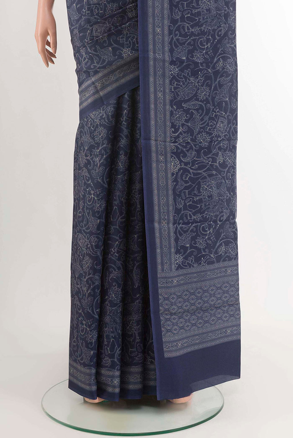 pleats pallu