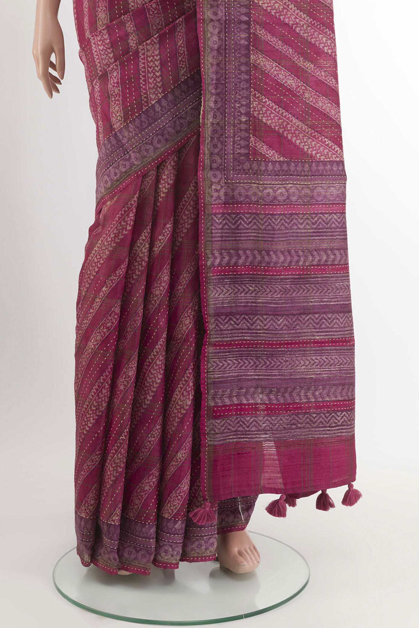 pleats pallu