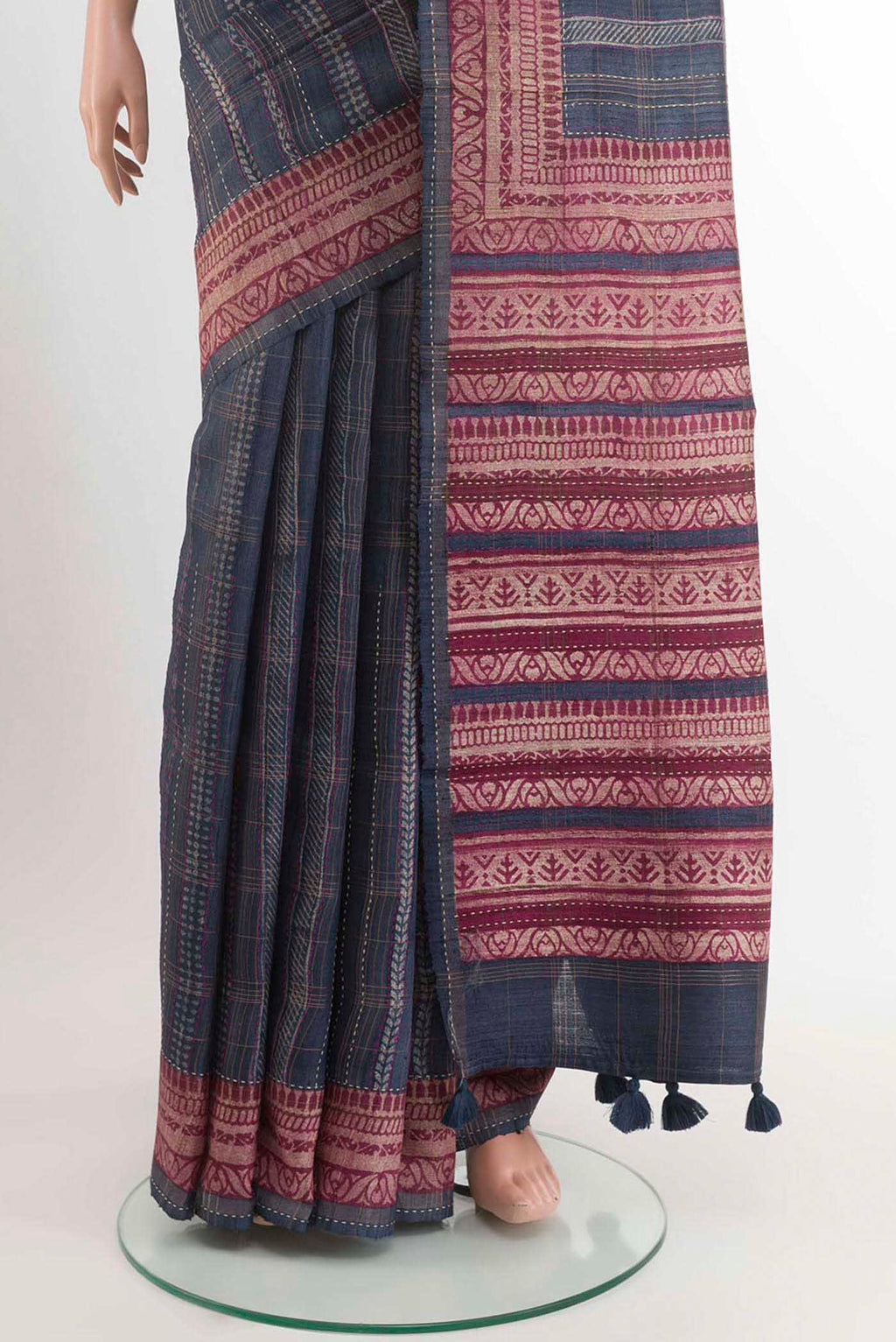 pleats pallu