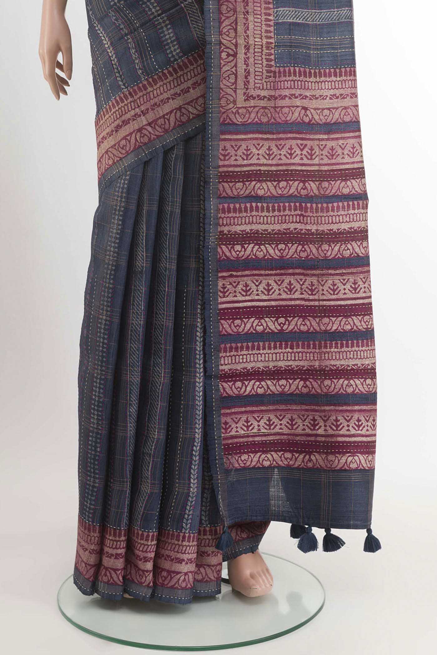 pleats pallu
