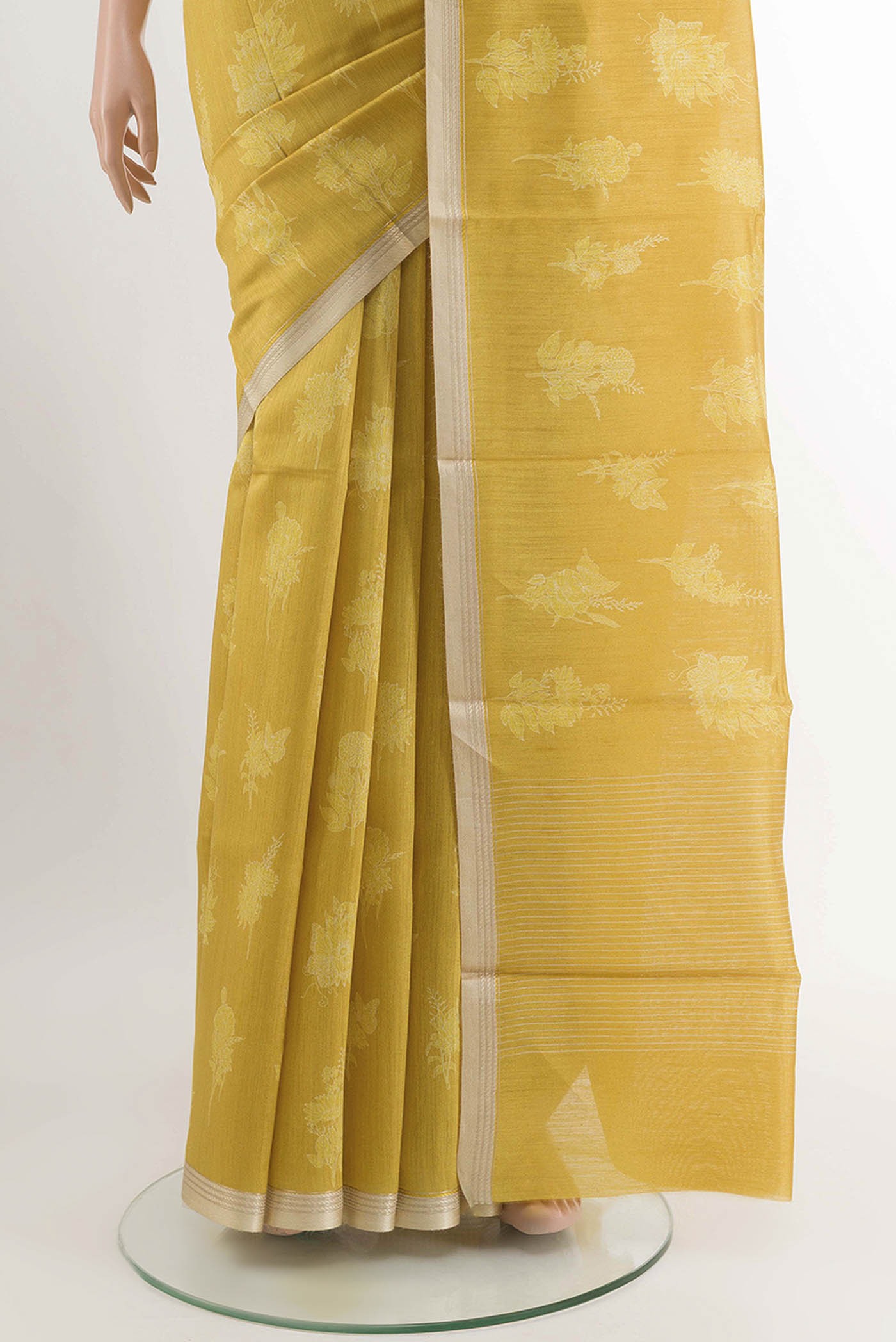 pleats pallu